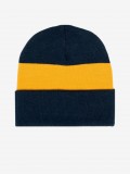 Gorro Herschel Elmer Pattern Con Raya Azul Marino y Amarillo