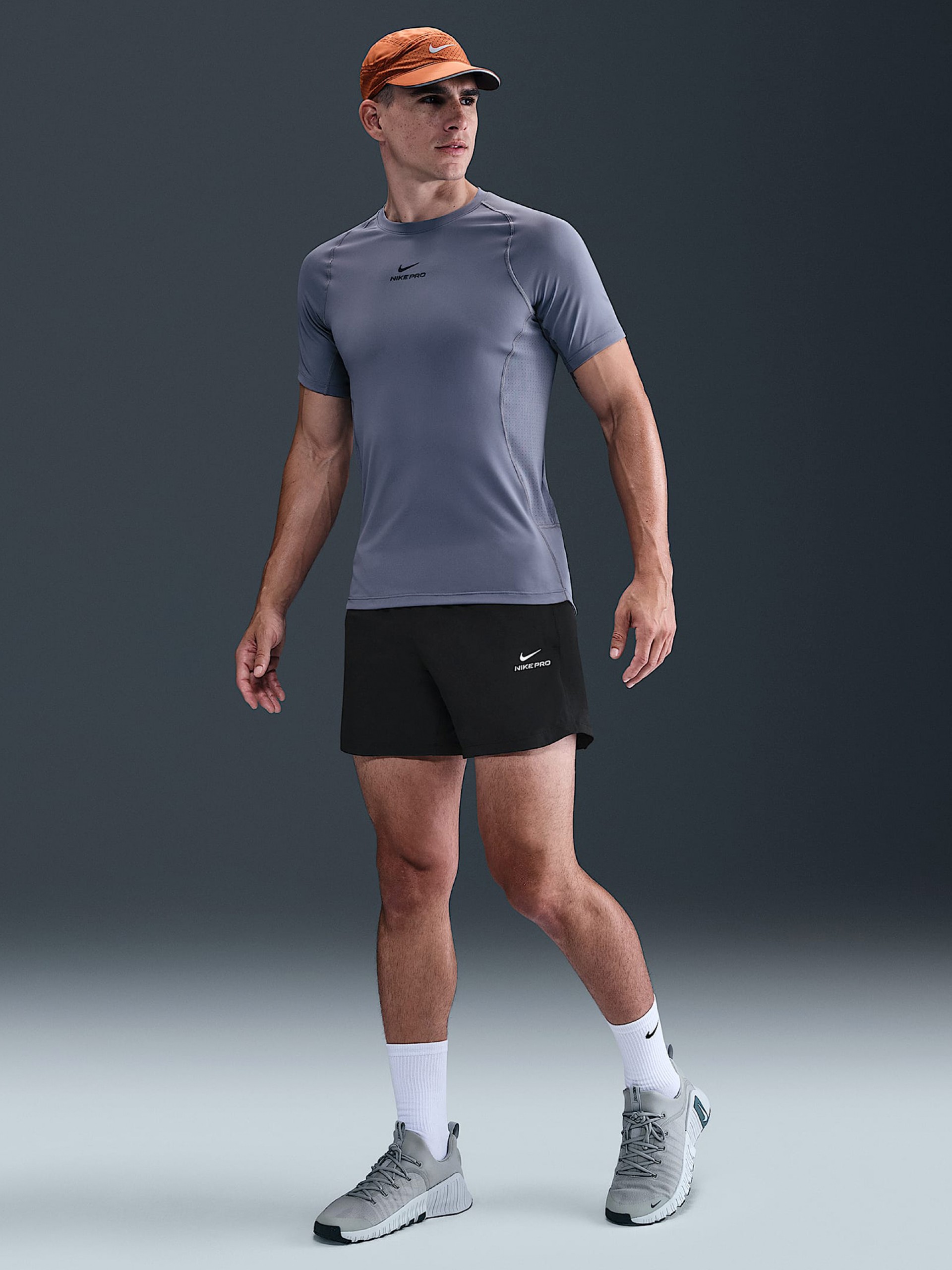 Nike Pro Dri-FIT 15cm Black Training Shorts For Men