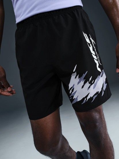 Nike Challenger Dri-FIT 18cm Black Running Shorts For Men