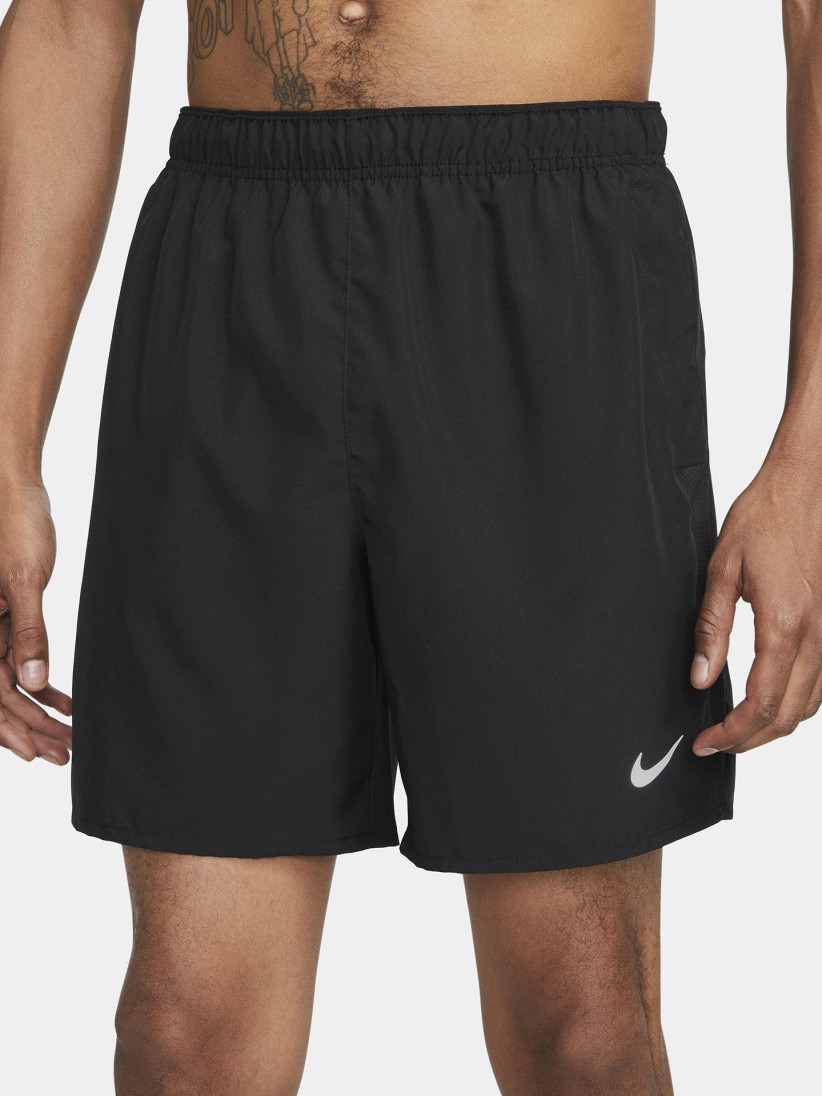 Nike Challenger Dri-FIT 18cm Black Running Shorts For Men