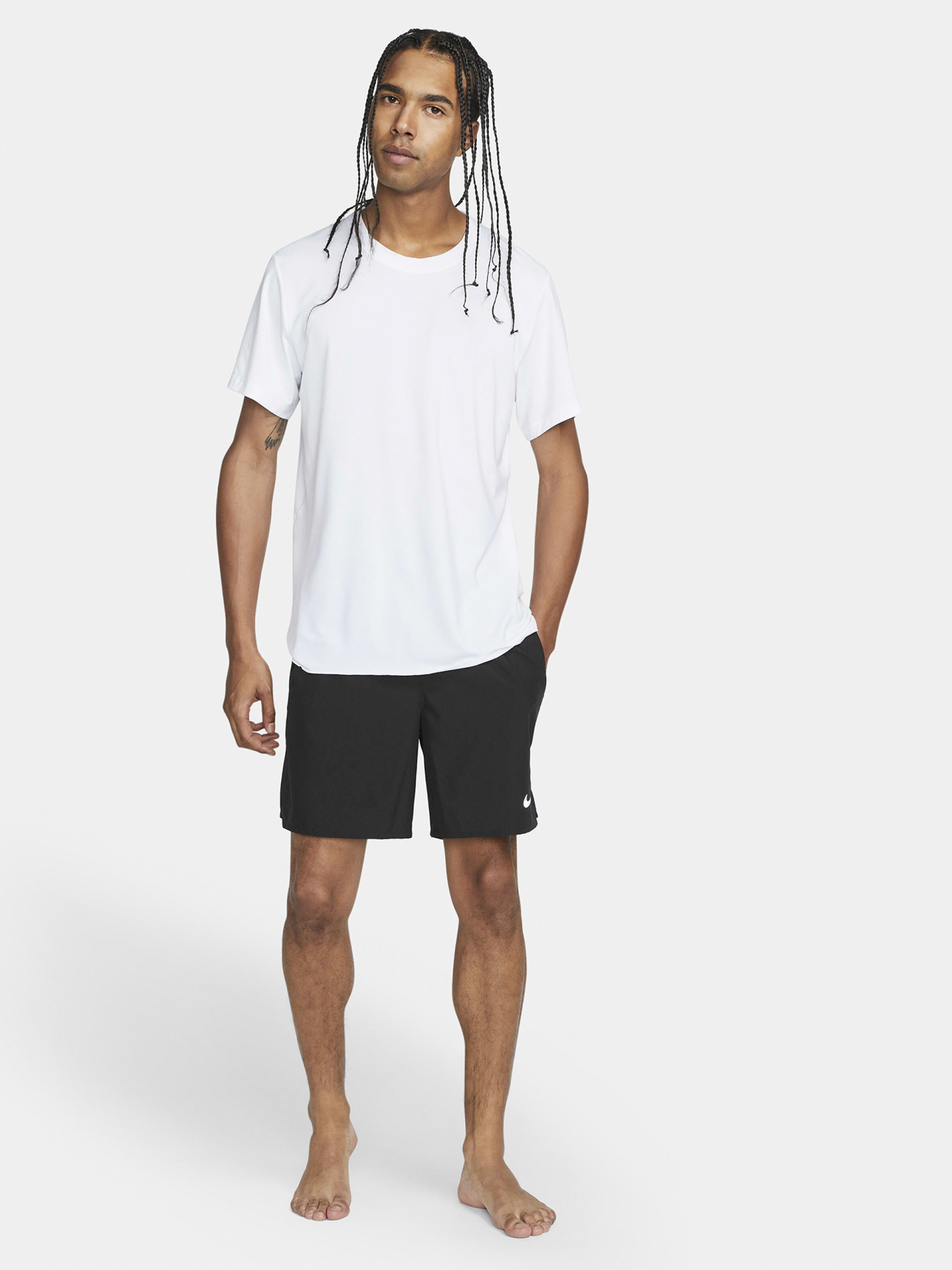 Nike Challenger Dri-FIT 18cm Black Running Shorts For Men