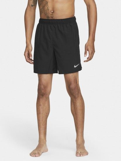 Nike Challenger Dri-FIT 18cm Black Running Shorts For Men