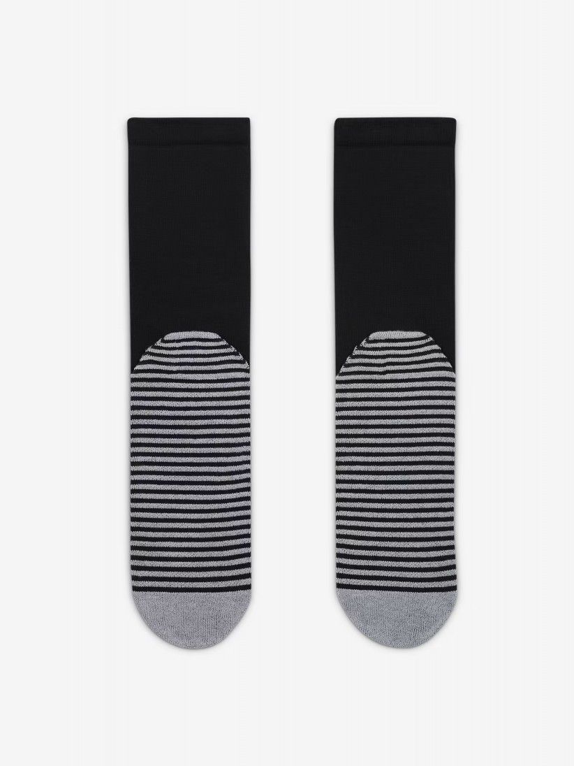 Meias de Futebol Nike Strike Crew Pretas