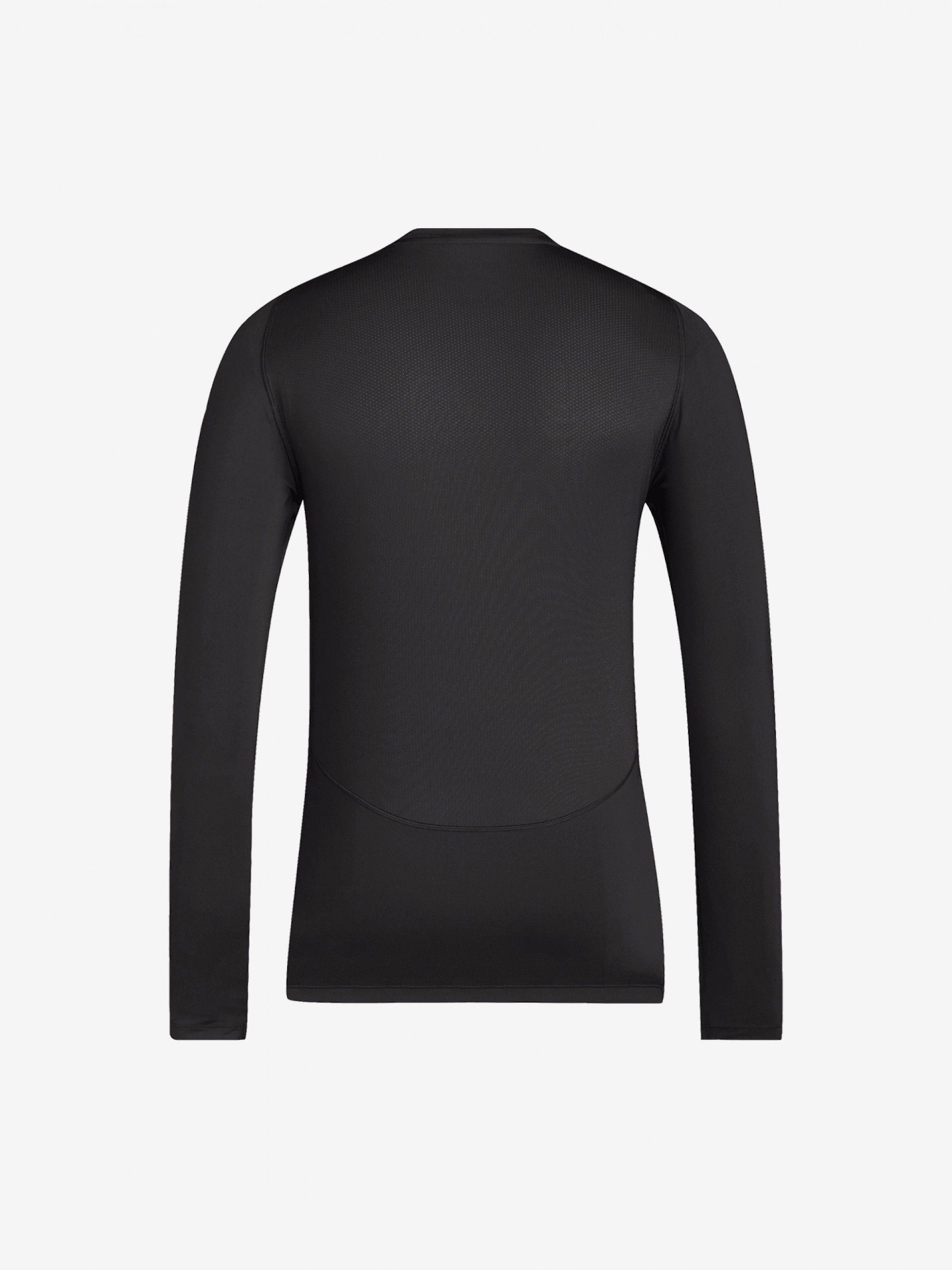 Camisola Interior de Futebol Adidas Techfit LS Preta