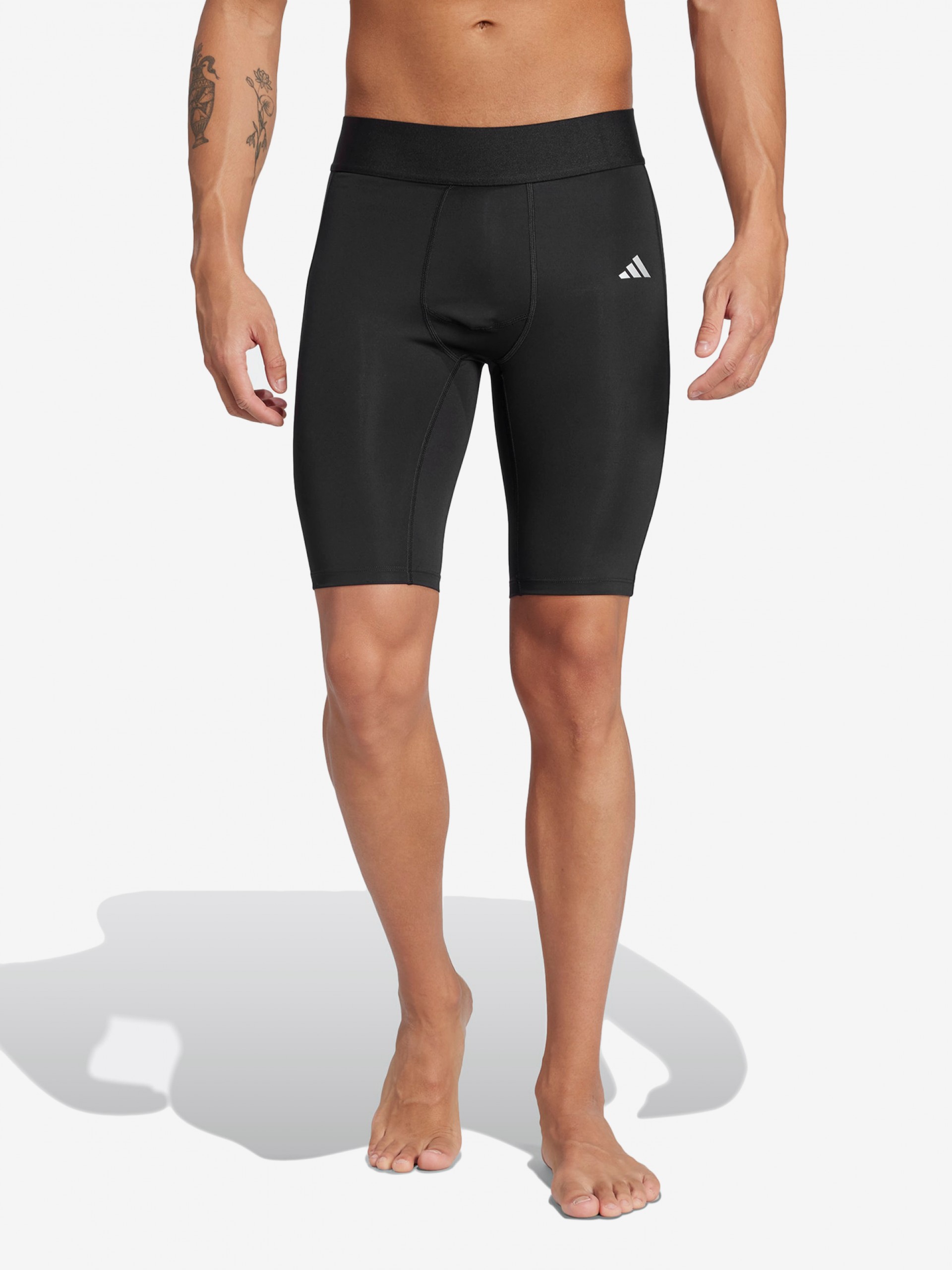 Calções de Futebol Justos Adidas Aeroready Techfit Pretos