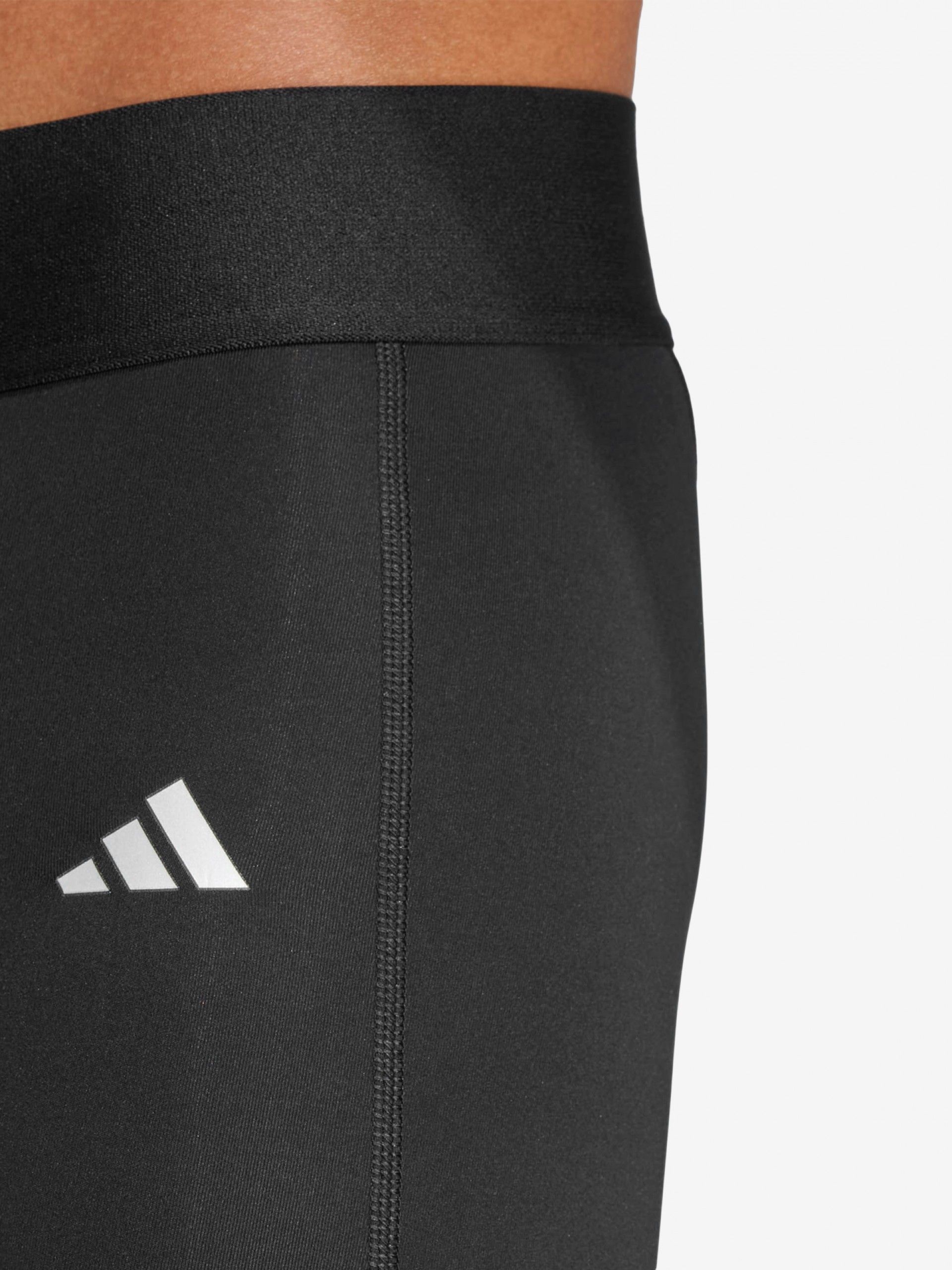 Calções de Futebol Justos Adidas Aeroready Techfit Pretos