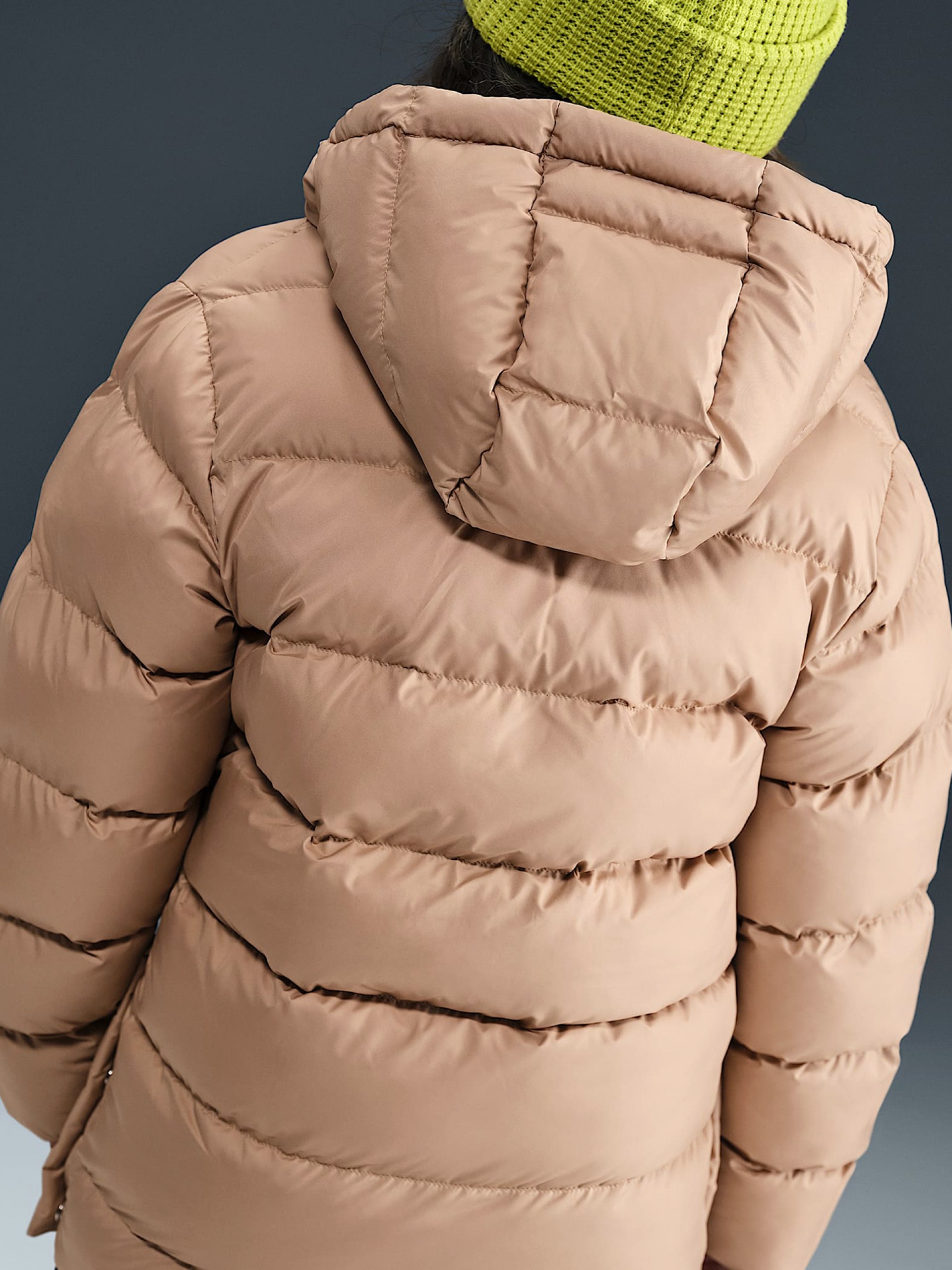 Chaqueta con Capucha Nike Sportswear All Day Play Therma-FIT Loose Júnior Beige