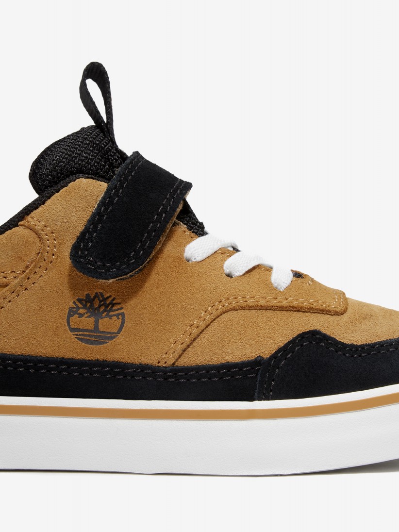 Sapatilhas Timberland Stone Jump Low Com Velcro Criana Camel