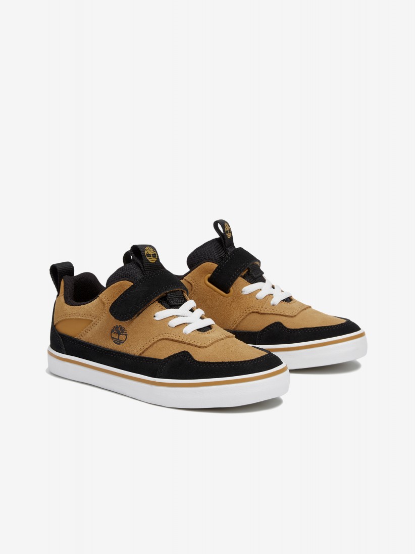 Sapatilhas Timberland Stone Jump Low Com Velcro Criana Camel