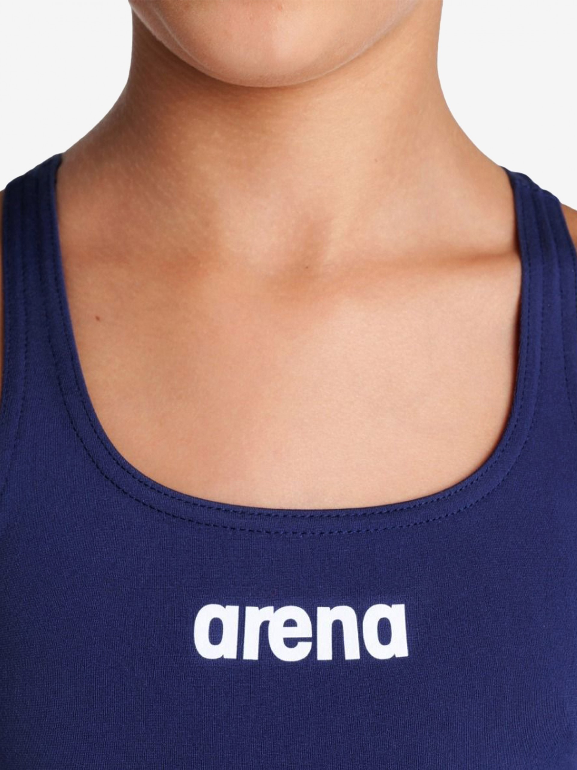 Fato de Banho Arena Team Swim Pro Solid Kids Azul