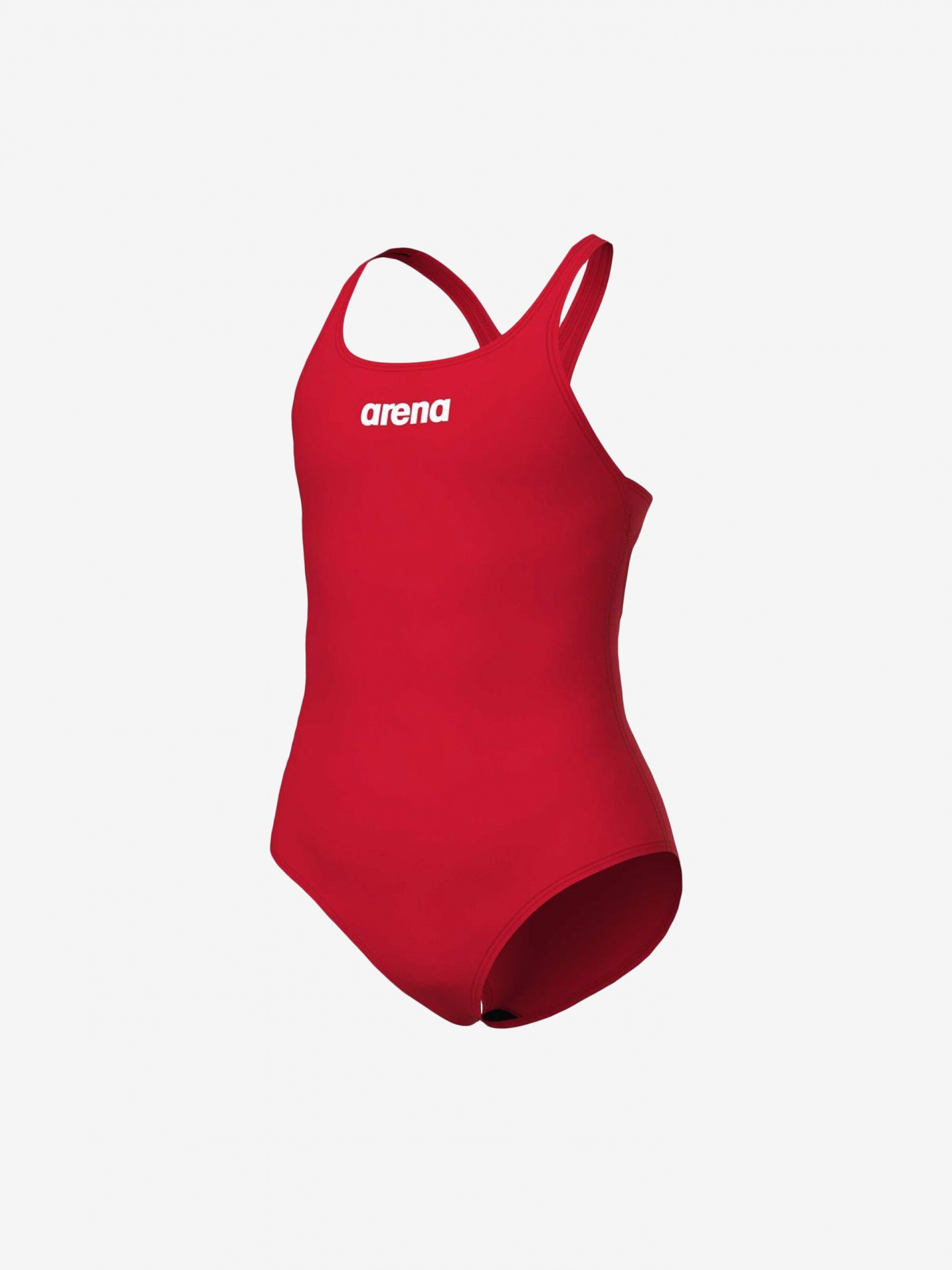 Arena Team Swim Pro Solid Kids Red Swimsuit