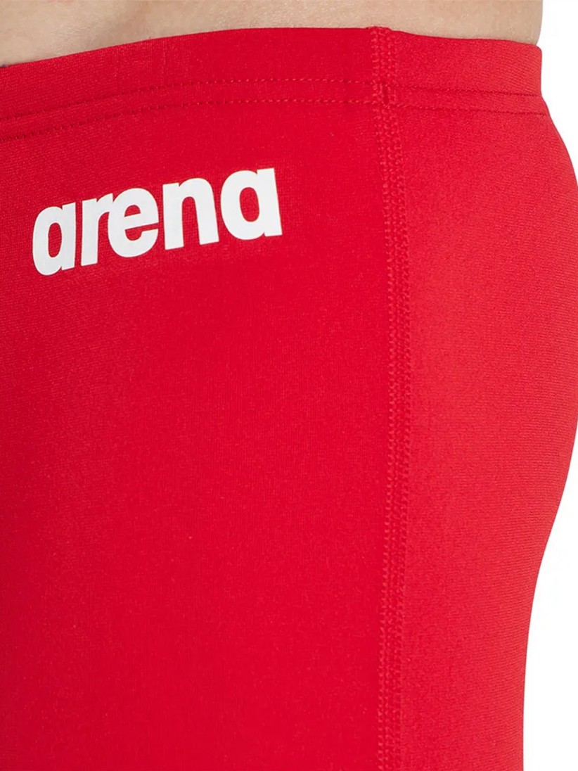 Baador de Natacin Arena Team Solid Kids Rojo