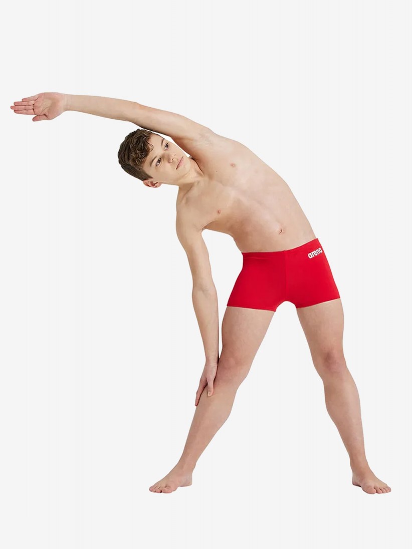 Baador de Natacin Arena Team Solid Kids Rojo