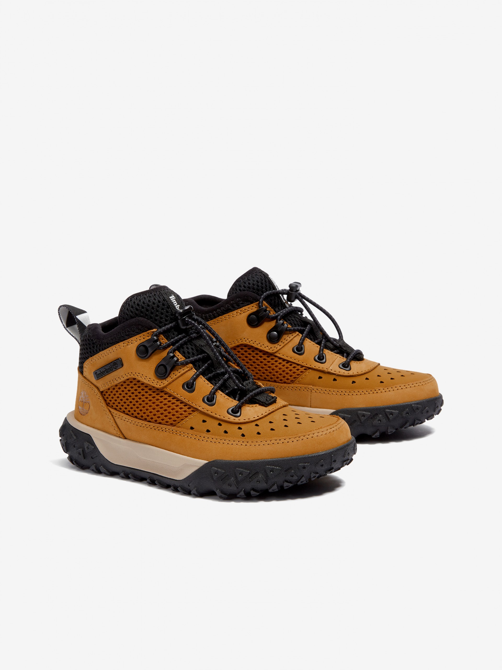 Timberland GreenStride Motion 6 Mid Kids Camel Sneakers