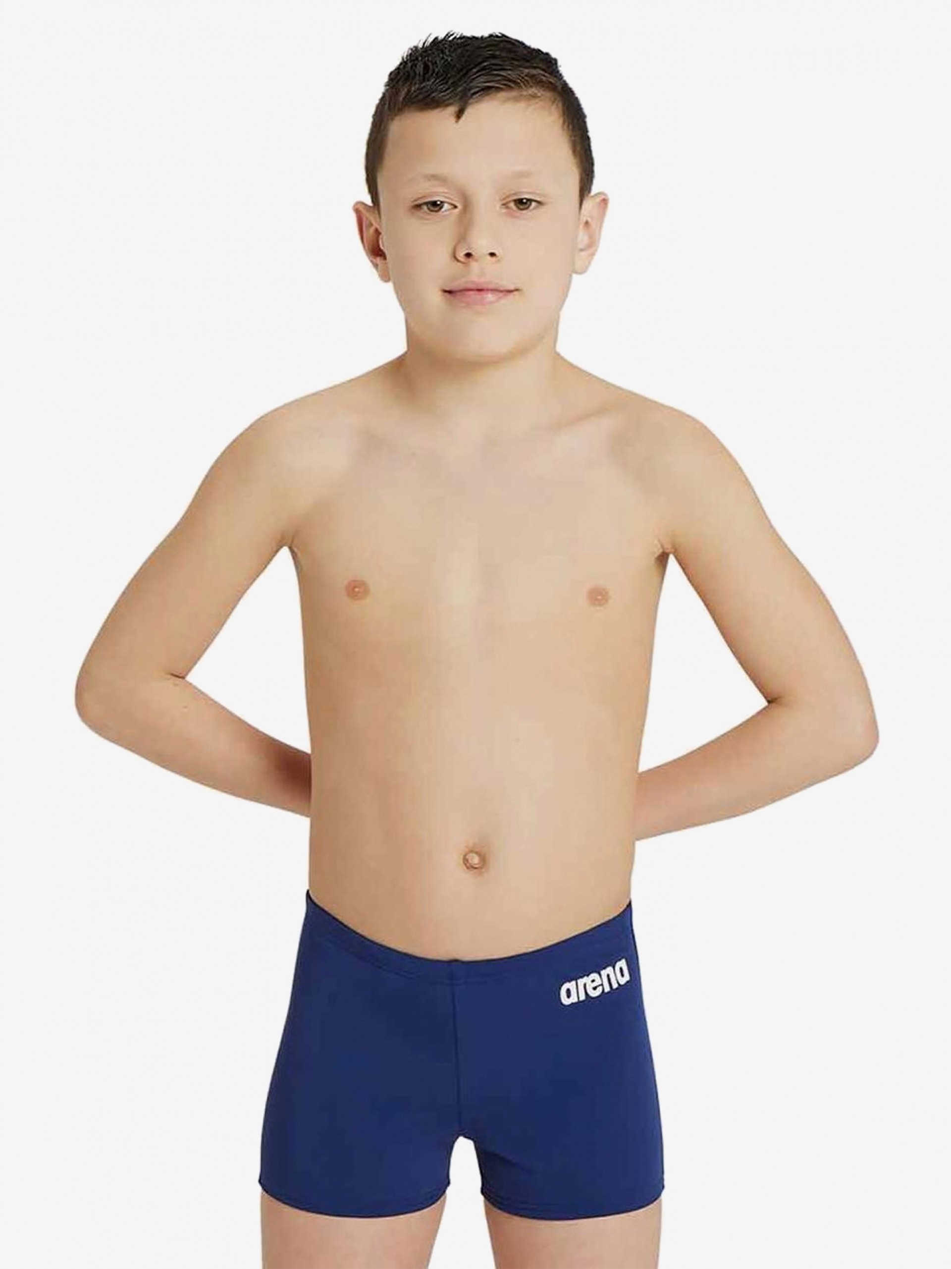 Arena Team Solid Kids Blue Swimming Shorts