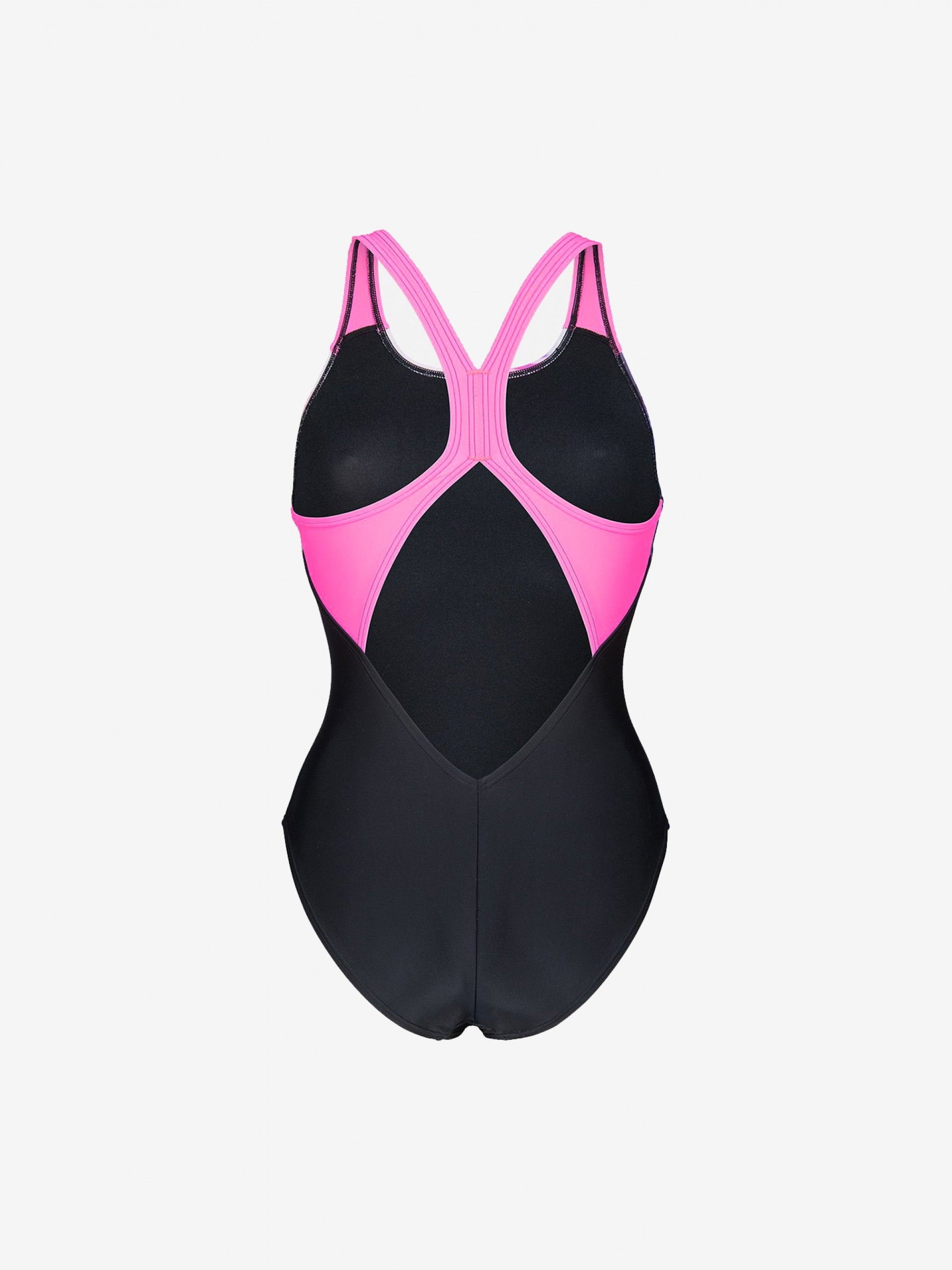 Arena Feel Dreaming V Back Black Swimsuit