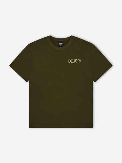 Deus Ex Machina Beams Green T-shirt