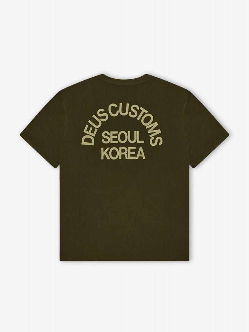 Deus Ex Machina Beams Green T-shirt