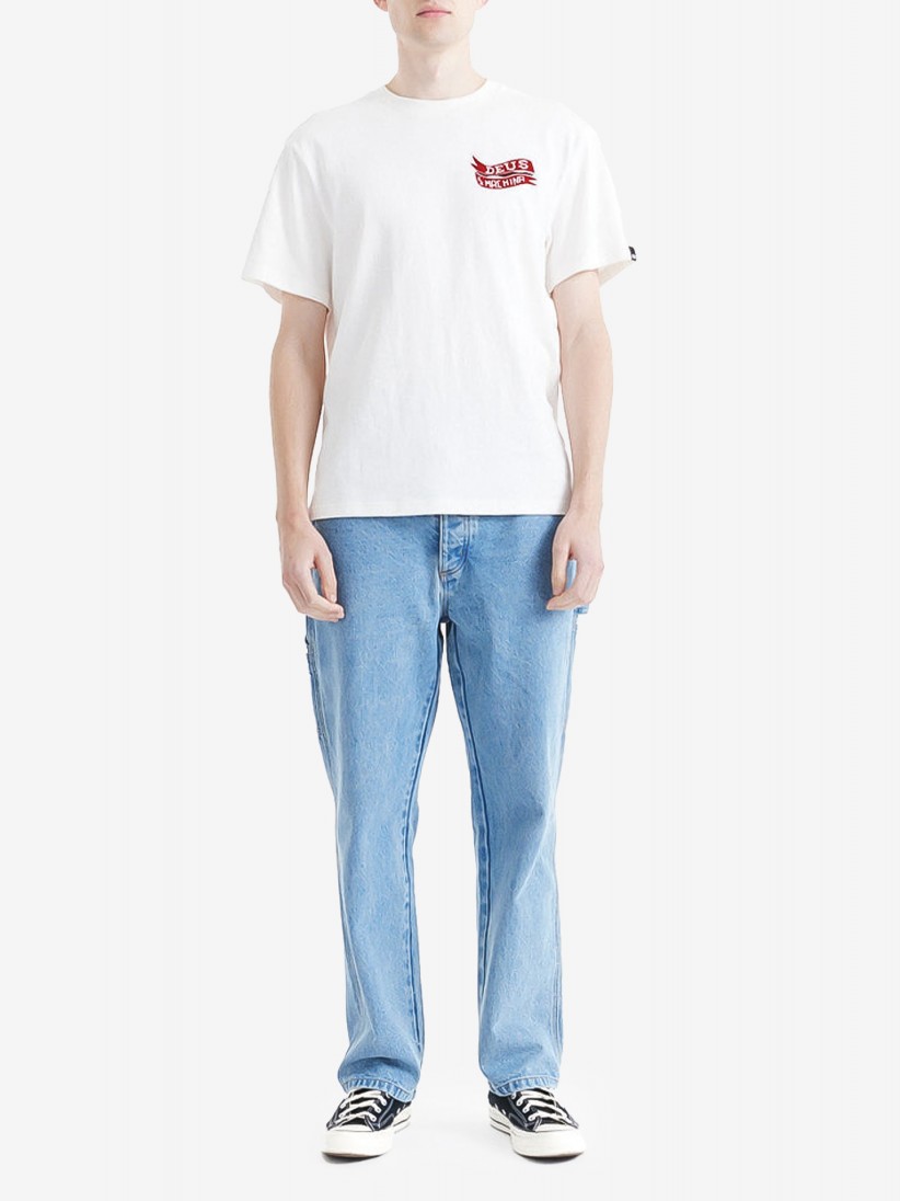 Deus Ex Machina Jailer Sappy White T-shirt