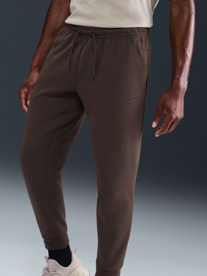 Nike Primary Fleece Dri-FIT UV Brown Trousers For Men