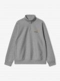 Carhartt WIP American Script Grey Zip Sweater