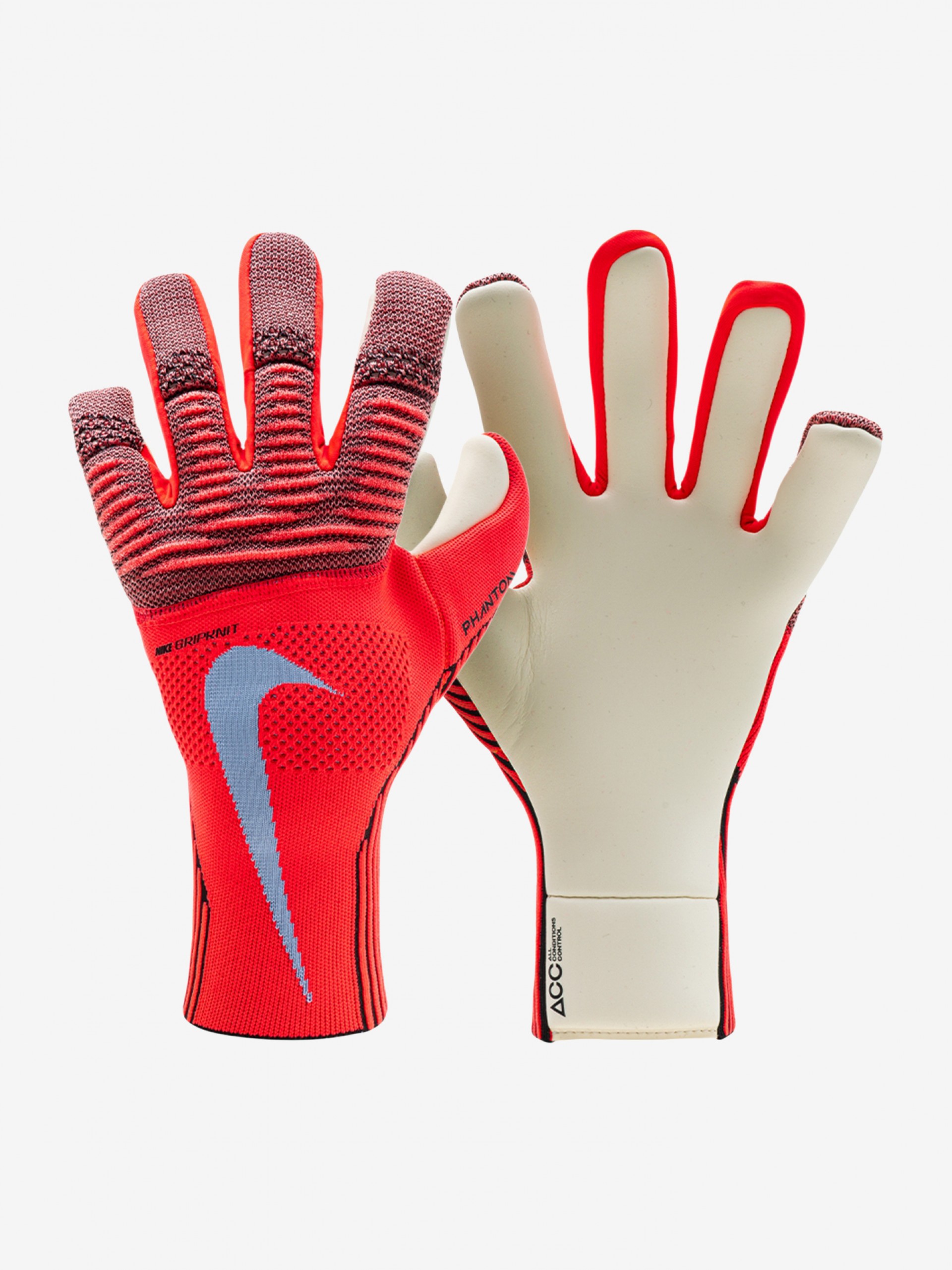 Luvas de Guarda-Redes Nike Phantom Dynamic Fit Vermelhas