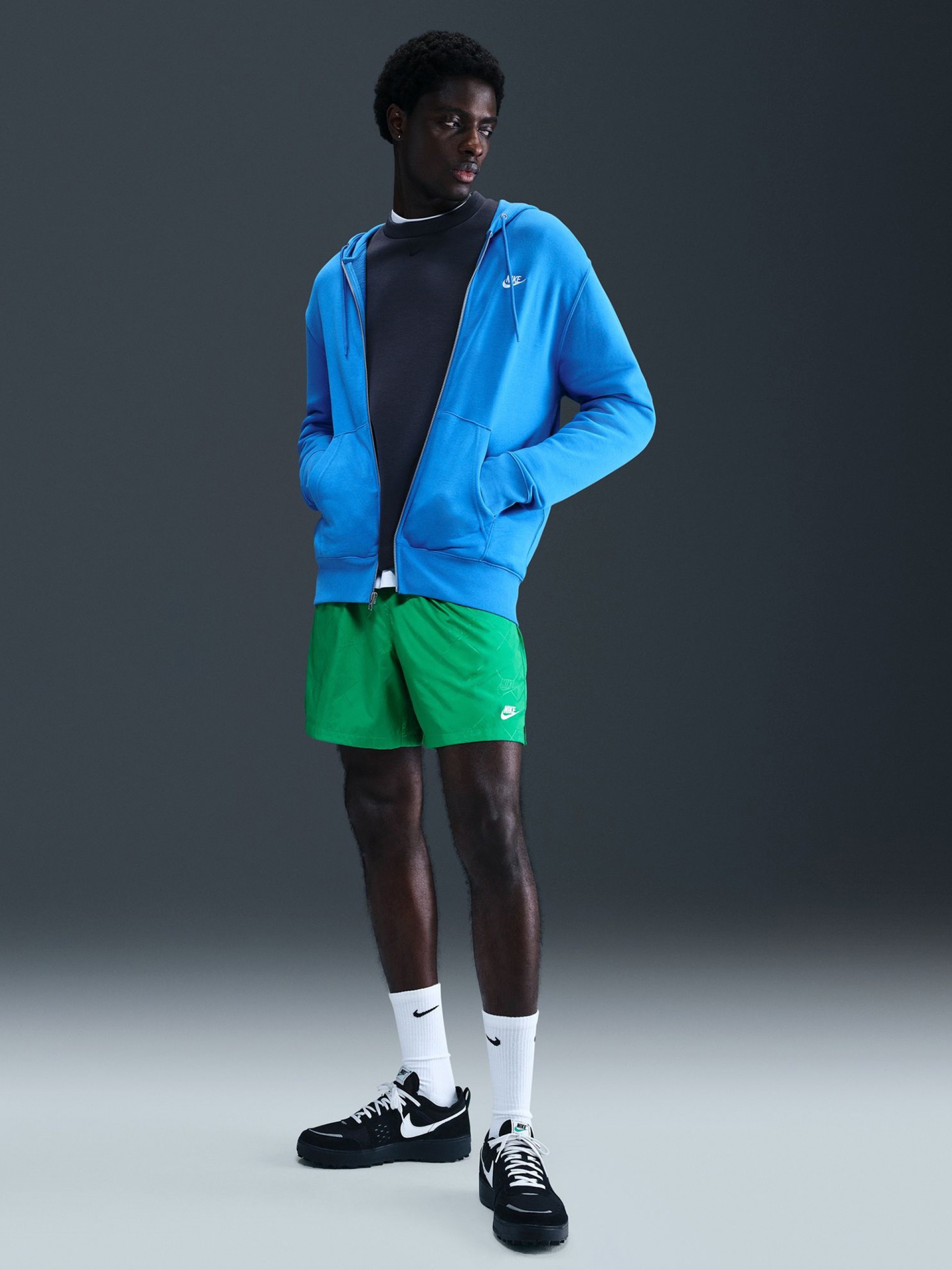 Nike Club Green Shorts For Men