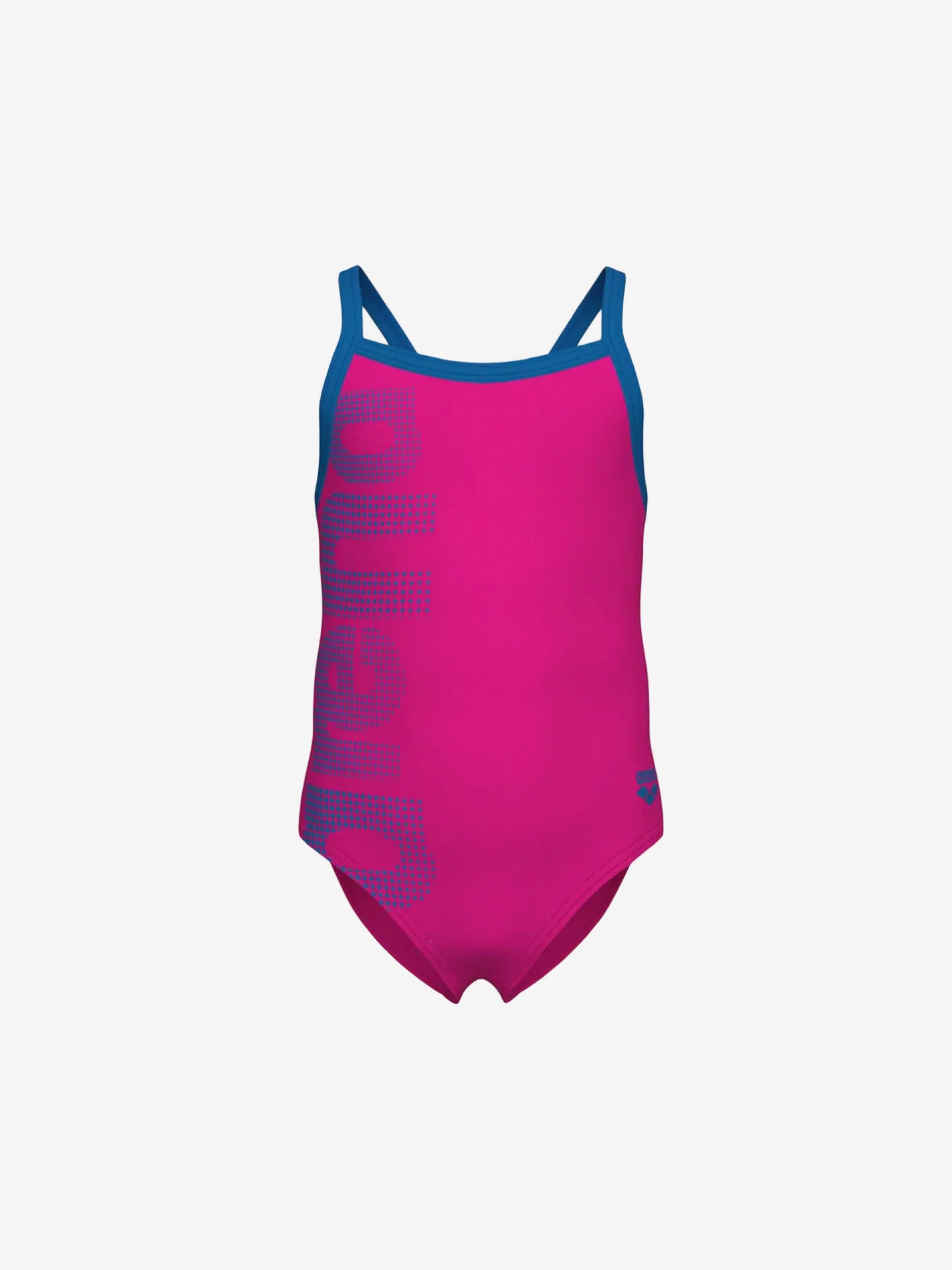 Bañador Arena Logo Girl One Piece Kids Rosa