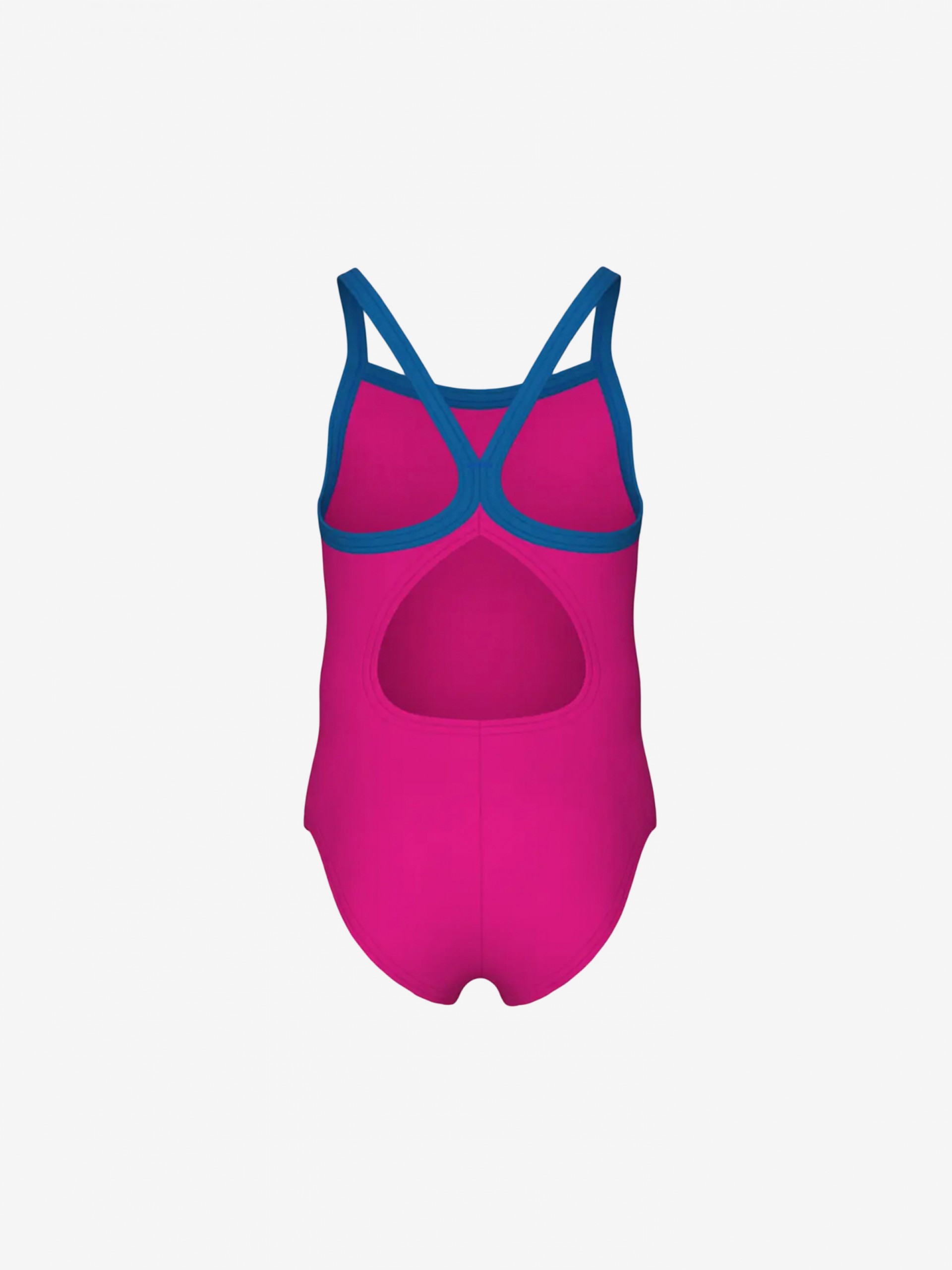Bañador Arena Logo Girl One Piece Kids Rosa