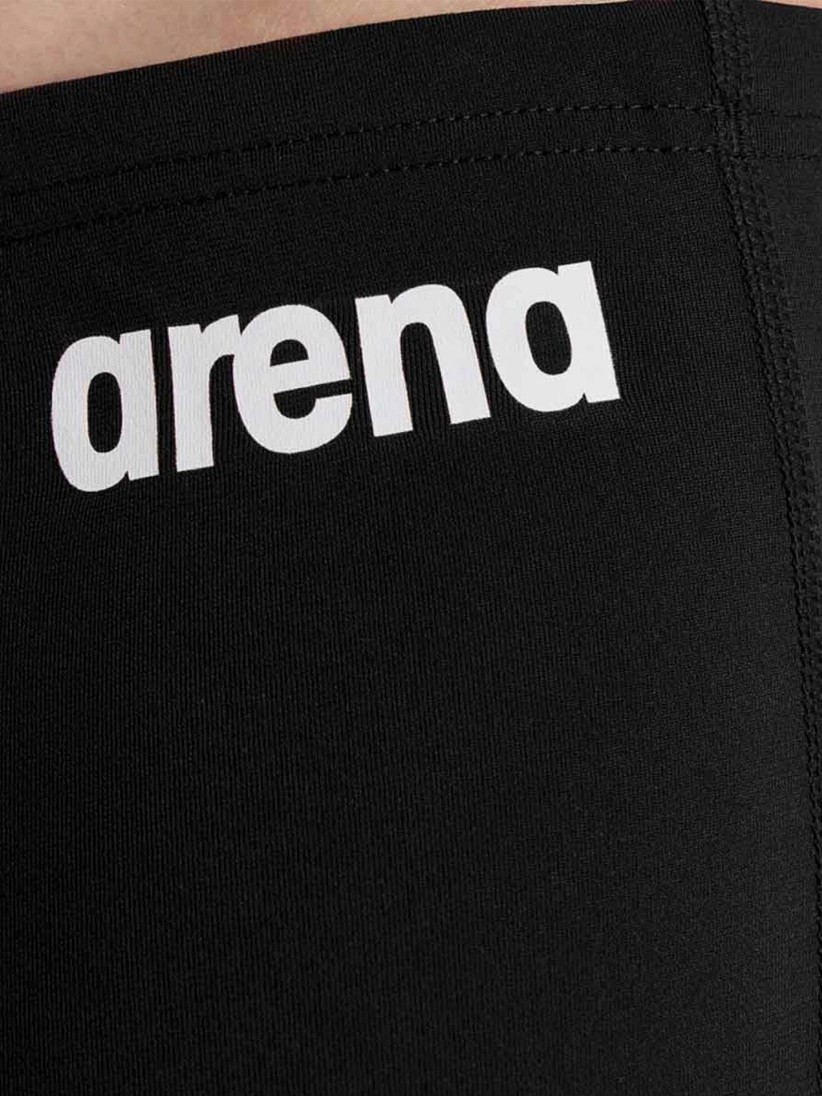 Arena Team Swim Jammer Solid Kids Black Swimming Shorts