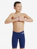 Arena Team Swim Jammer Solid Kids Blue Swimming Shorts