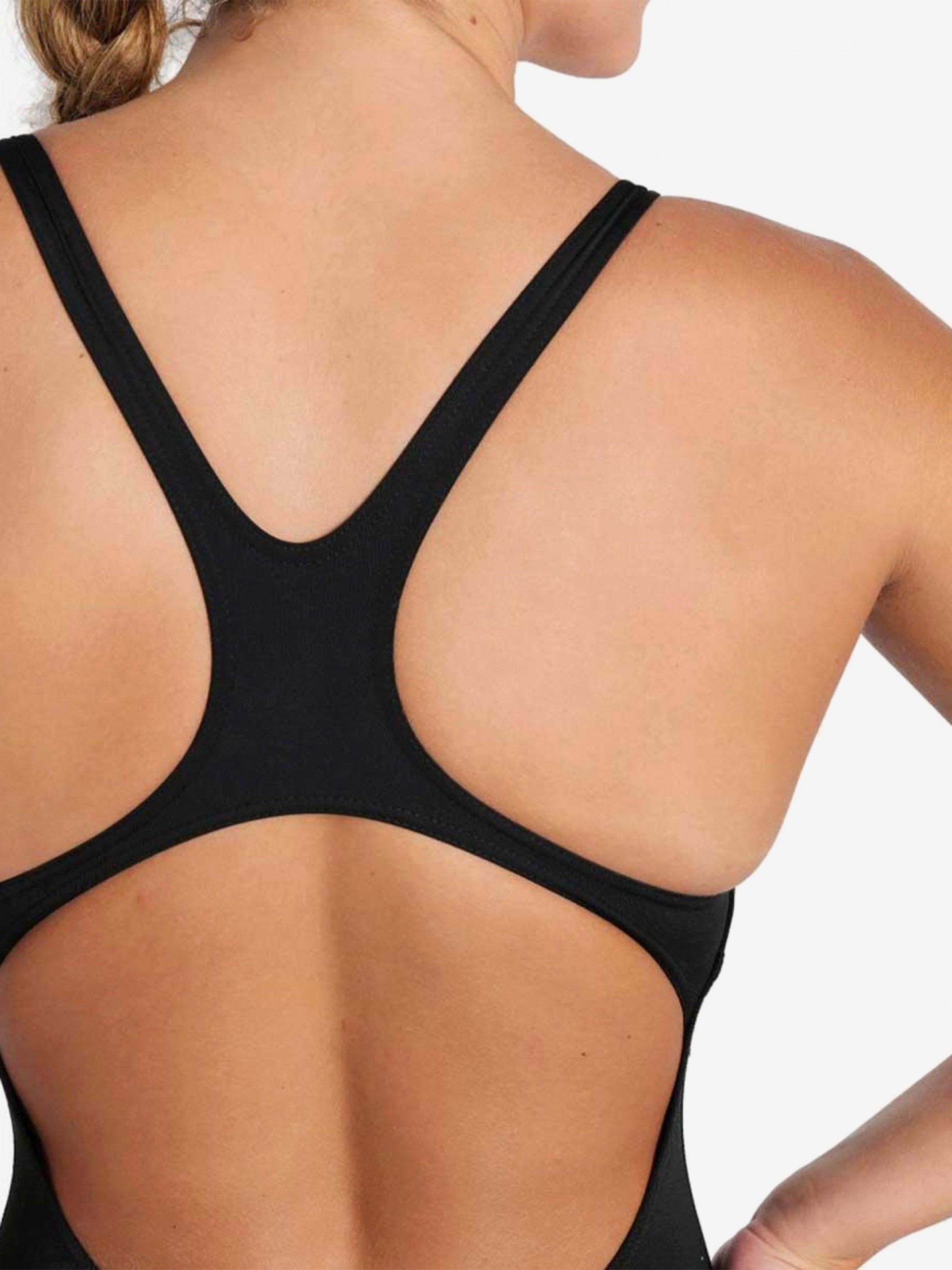 Fato de Banho Arena Team Swim Pro Solid Preto