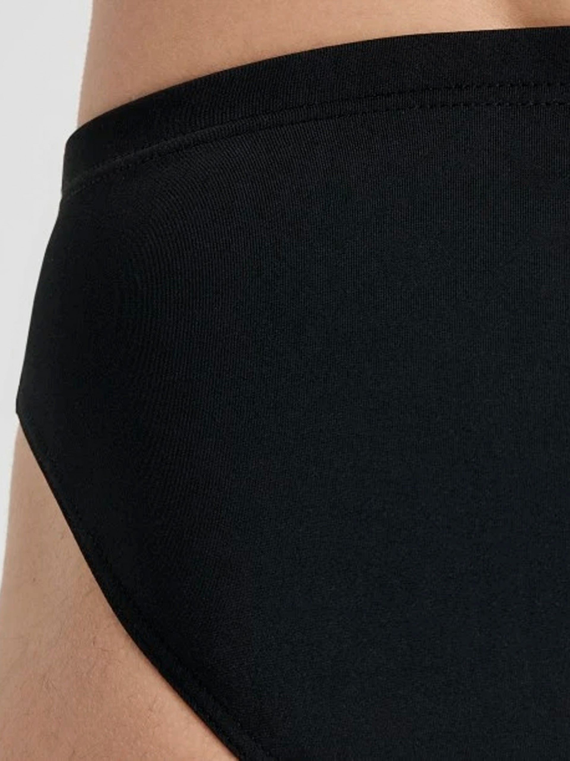 Bañador de Natación Arena Team Brief Solid Negro