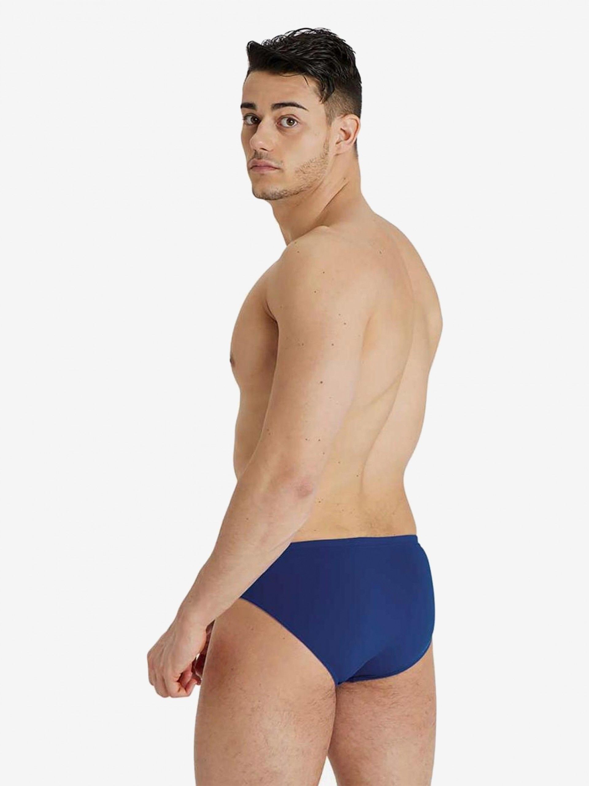 Calções de Natação Arena Team Brief Solid Azuis