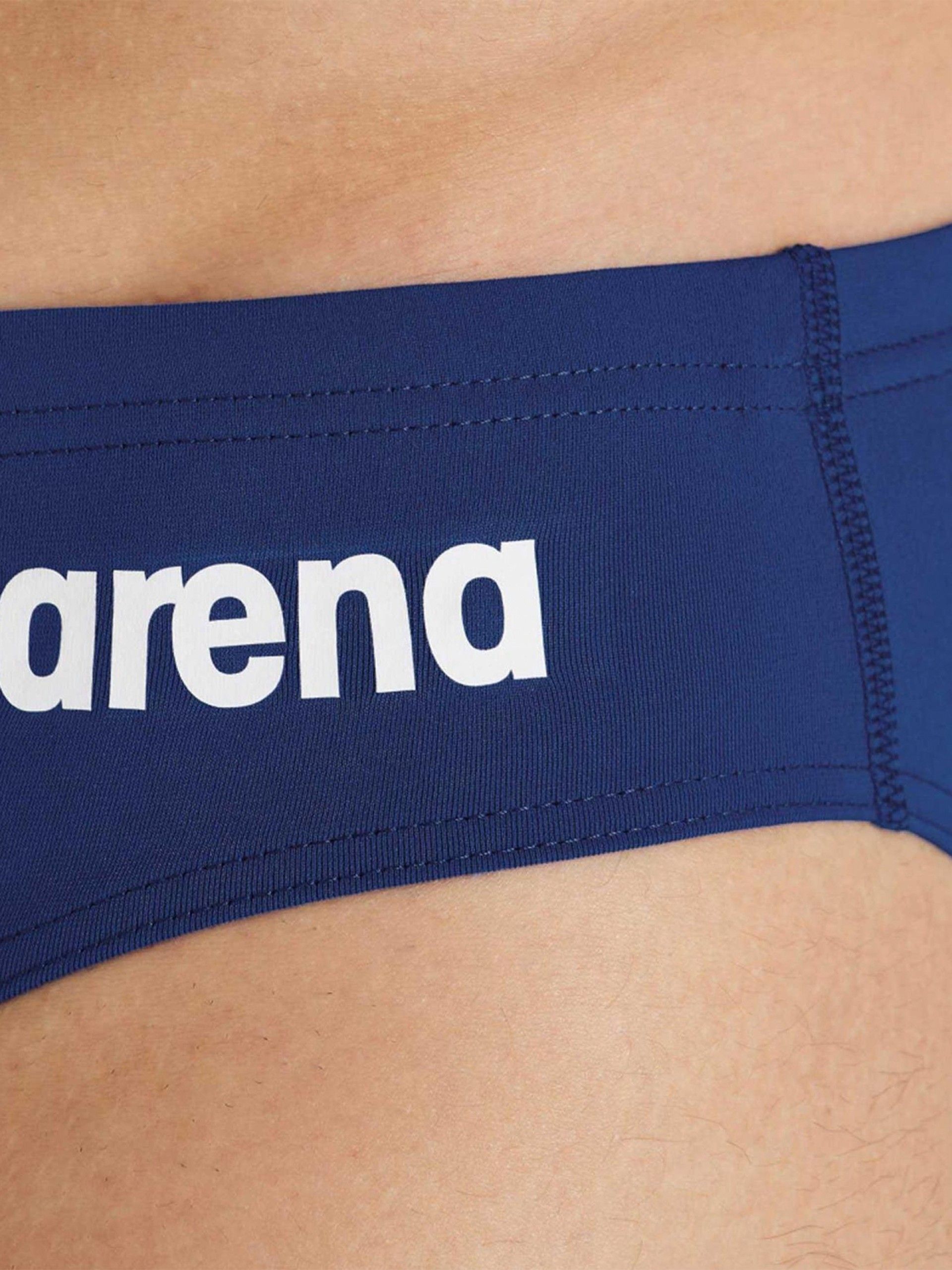 Calções de Natação Arena Team Brief Solid Azuis