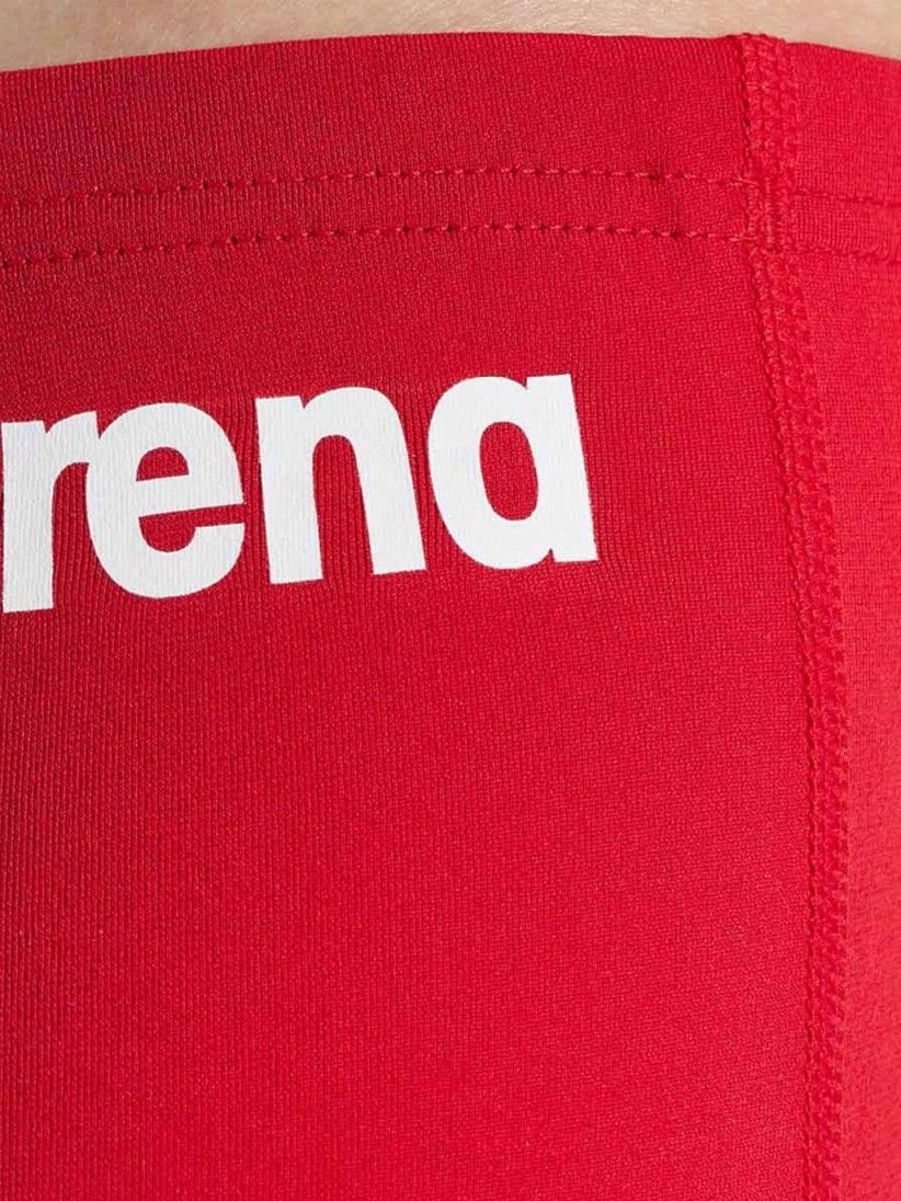 Arena Team Swim Jammer Solid Kids Red Swimming Shorts
