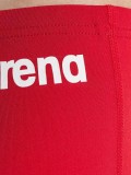Arena Team Swim Jammer Solid Kids Red Swimming Shorts