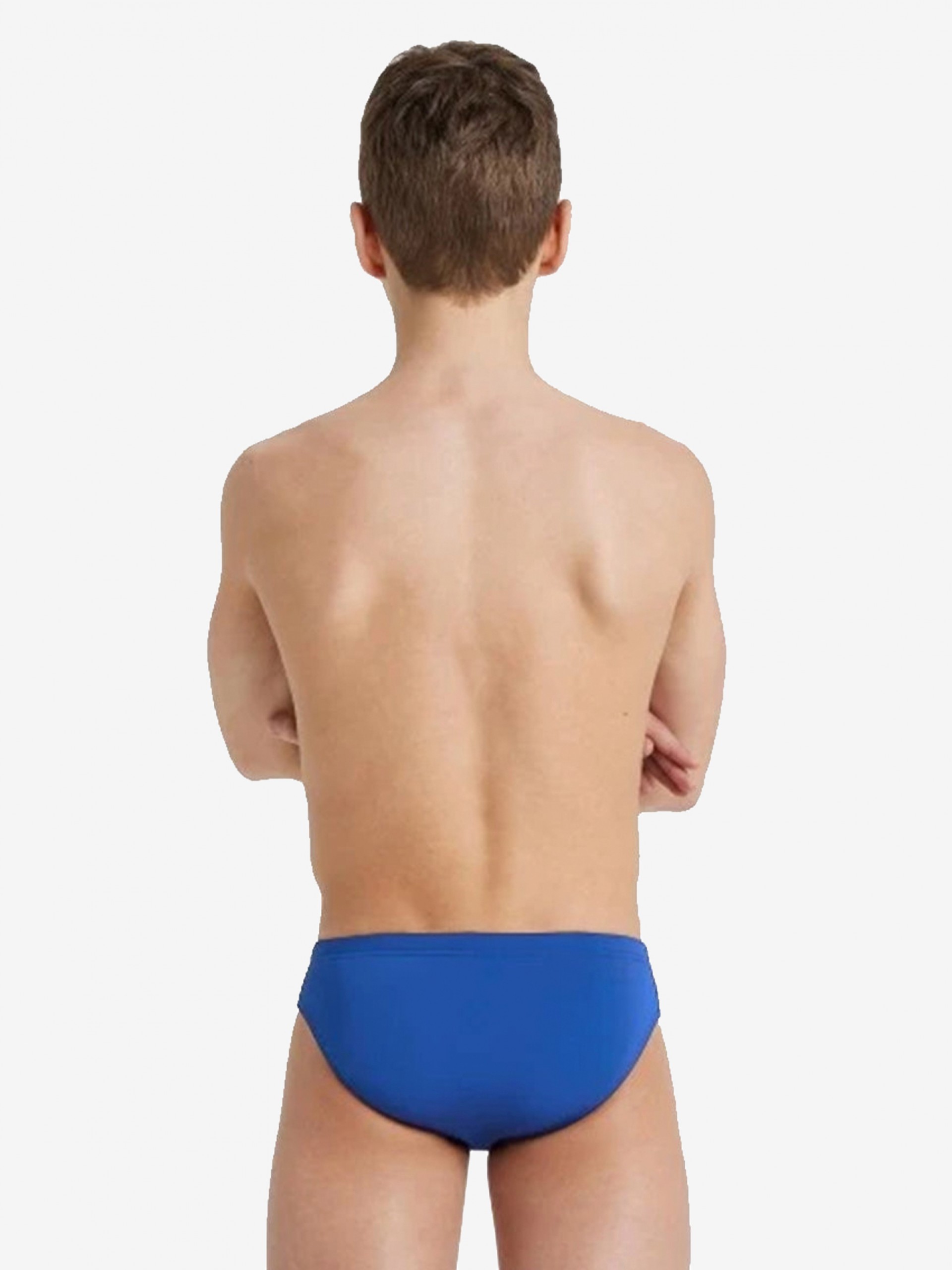 Bañador de Natación Arena Team Brief Solid Kids Azul