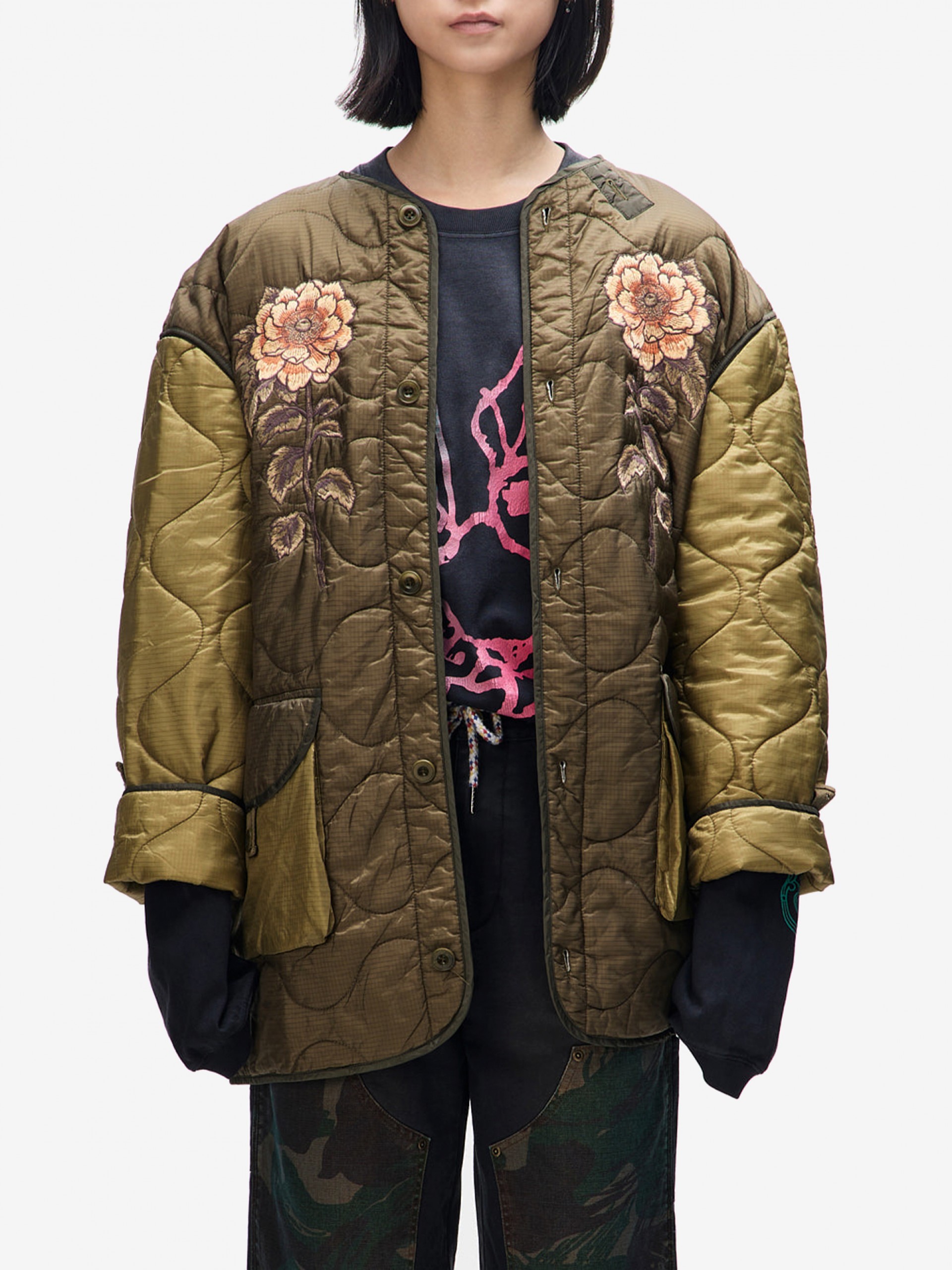 Chaqueta Deus Ex Machina Million Volt Verde