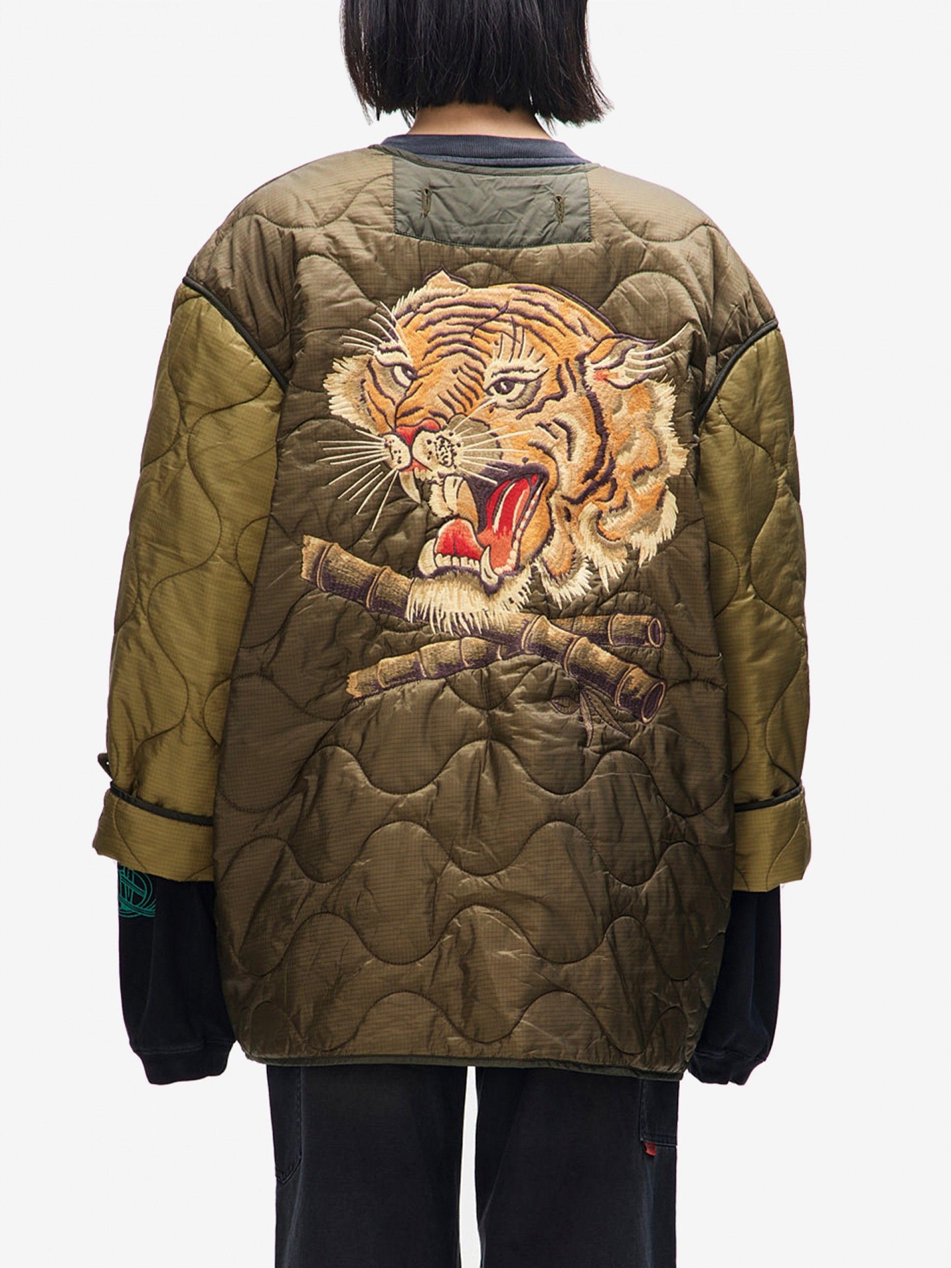 Chaqueta Deus Ex Machina Million Volt Verde