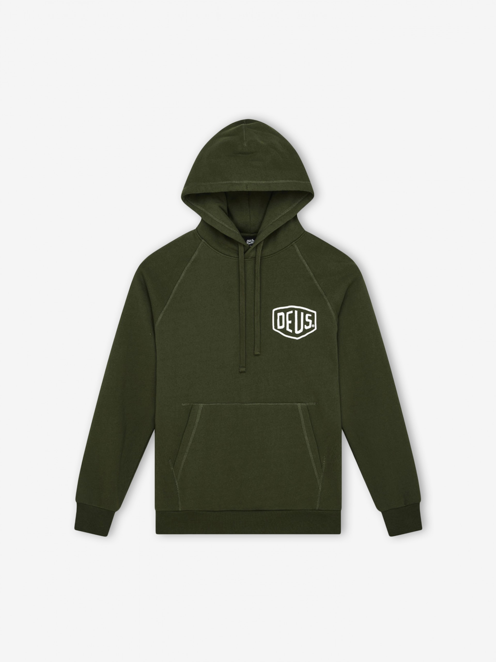 Deus Ex Machina Harajuku Address Green Hoodie