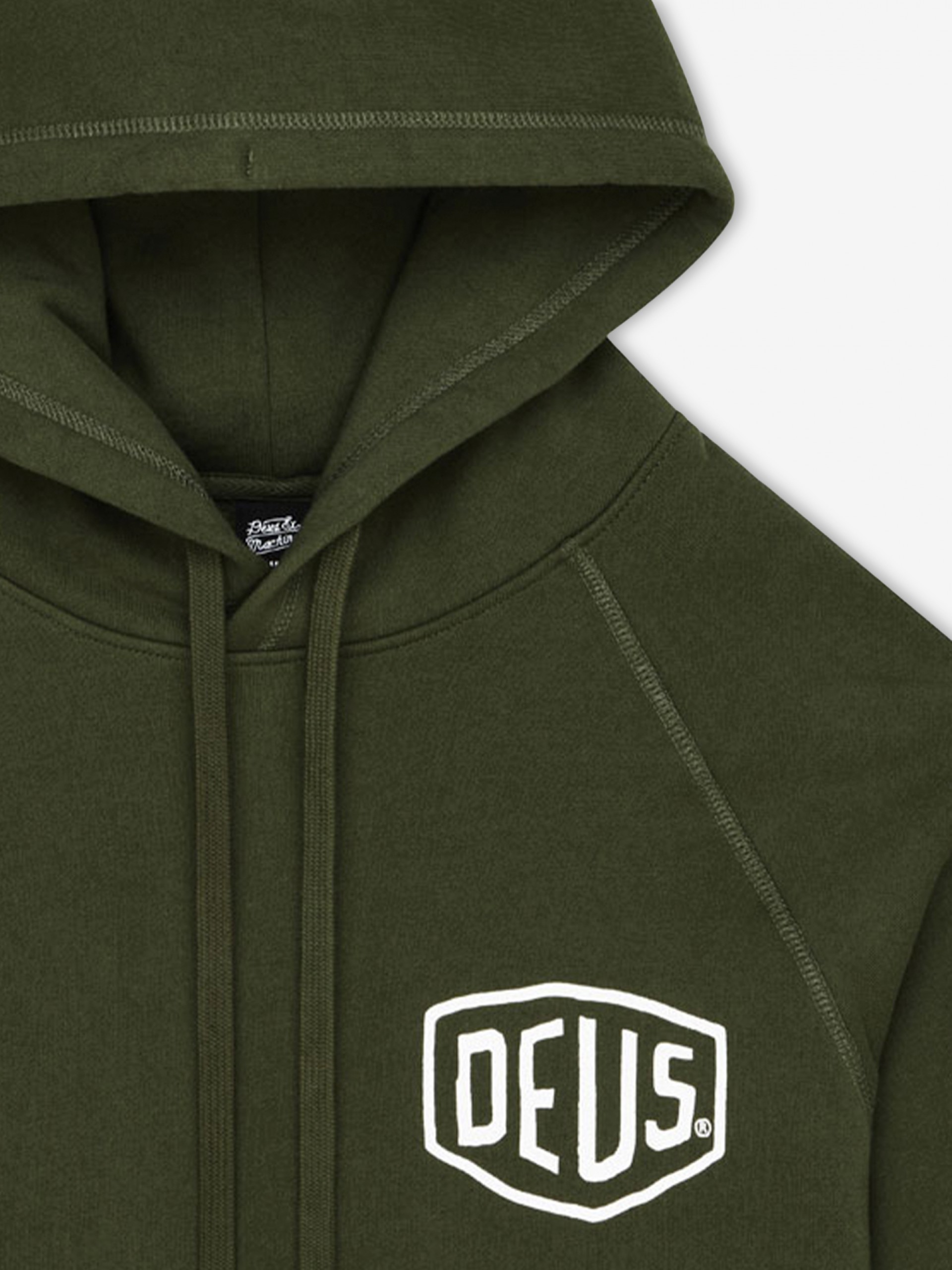 Deus Ex Machina Harajuku Address Green Hoodie