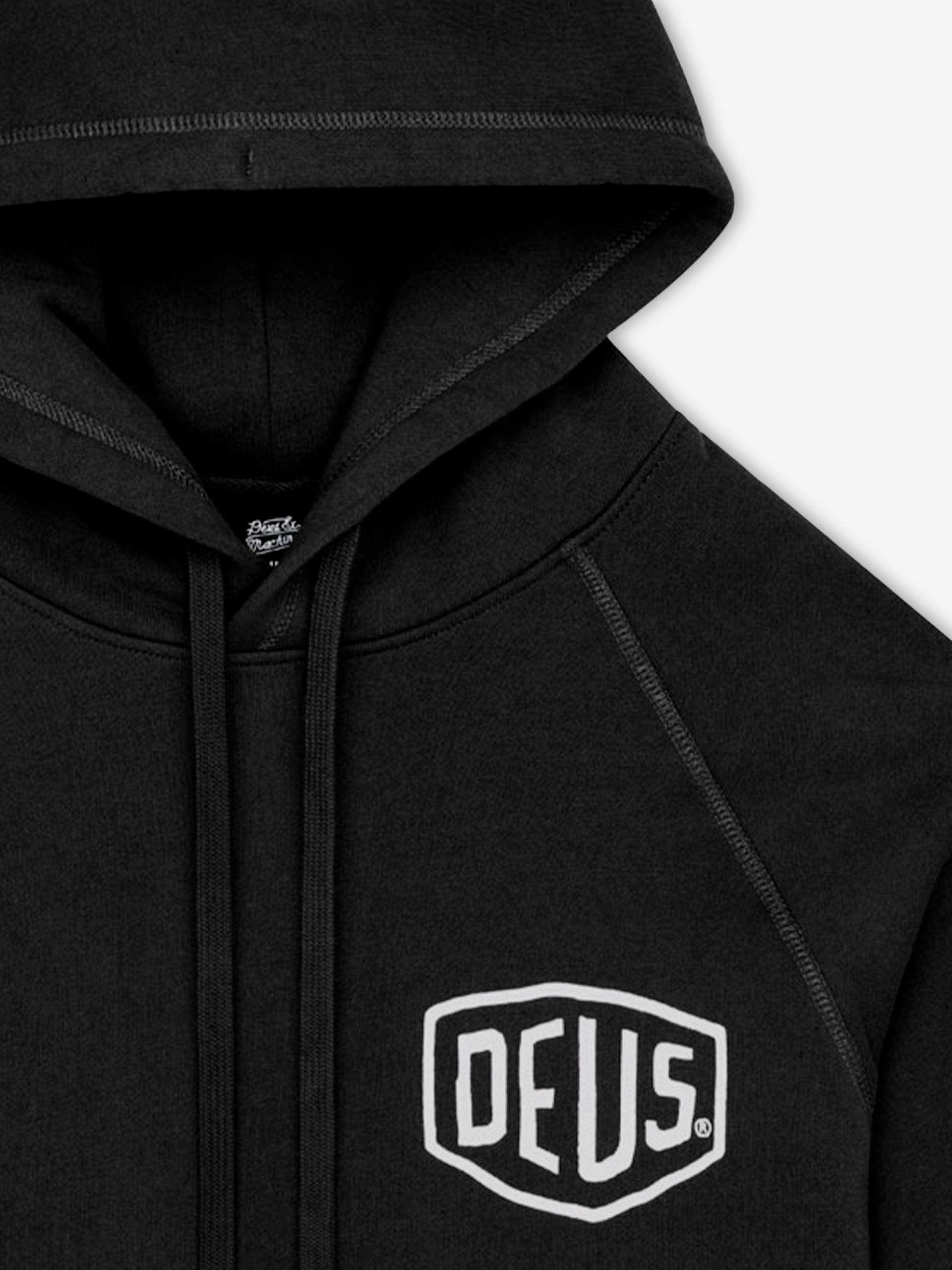 Deus Ex Machina Harajuku Address Black Hoodie