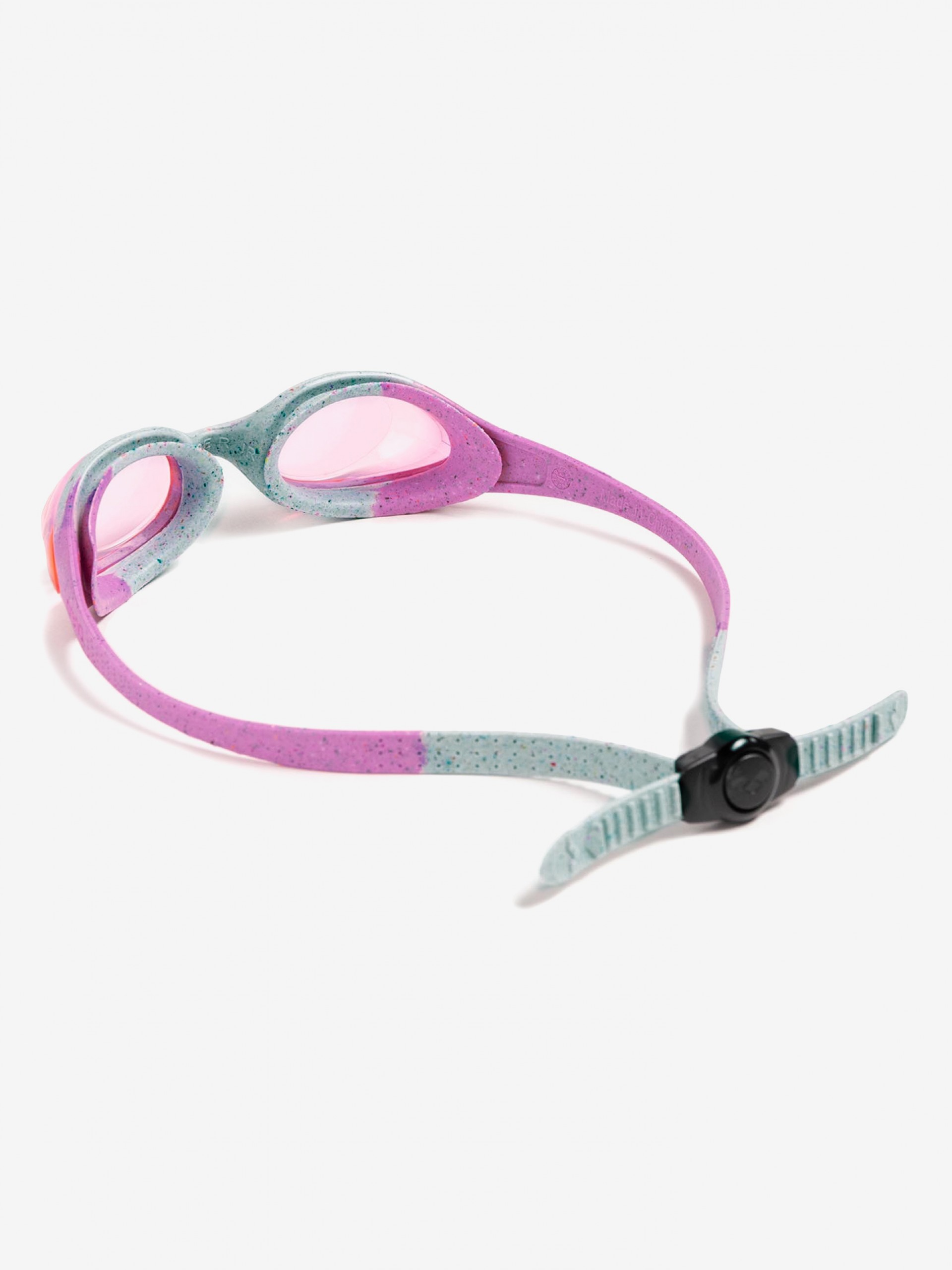 Arena Spider Junior Pink and Green Swimming Goggles