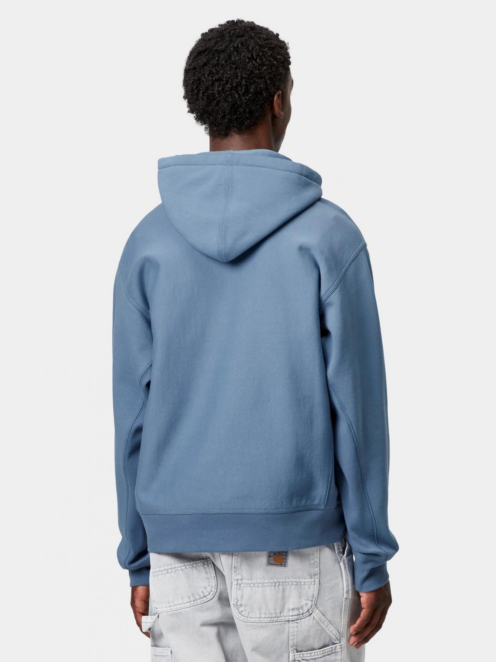 Sudadera con Capucha Carhartt WIP American Script Azul