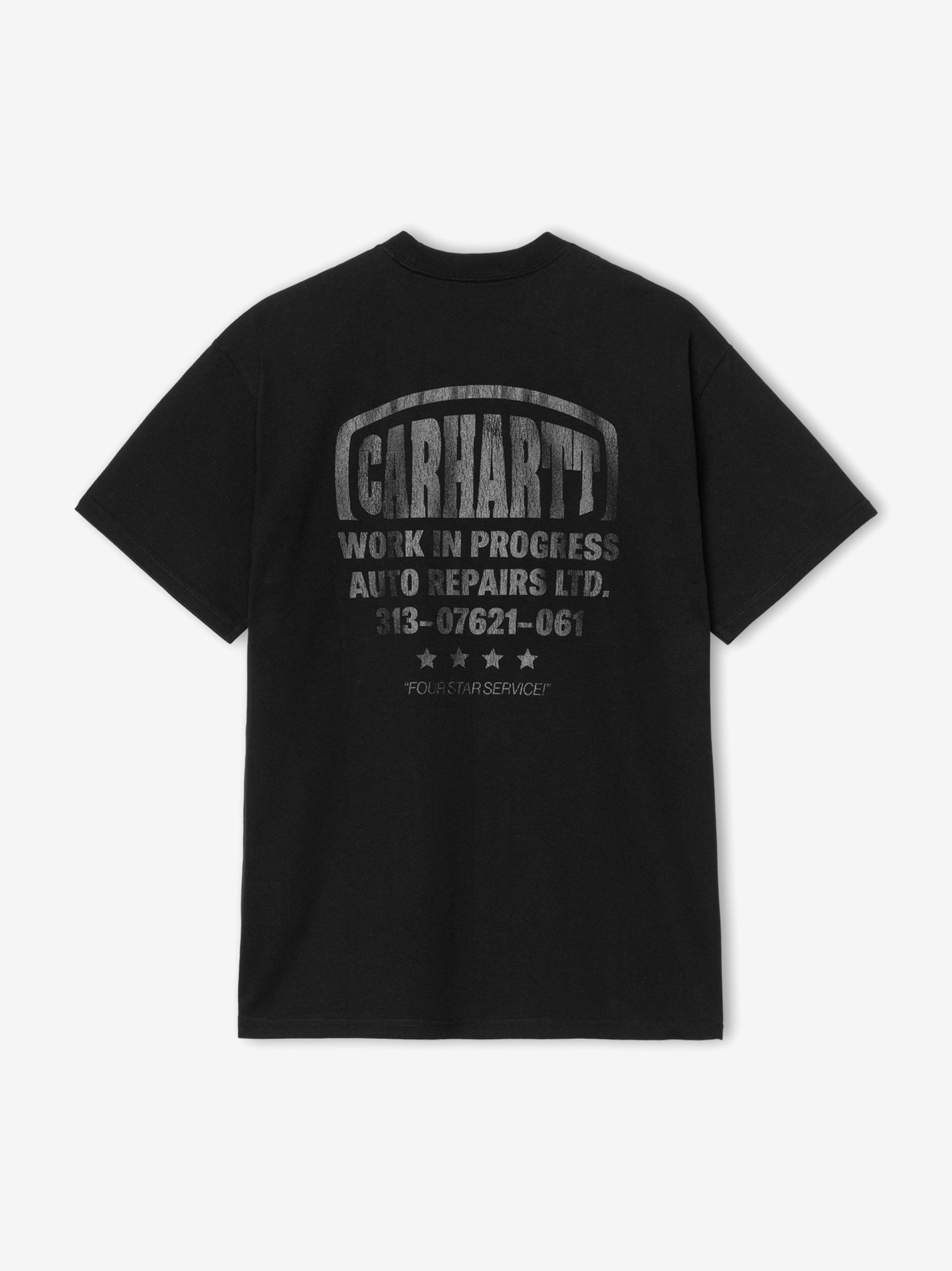 T-shirt Carhartt WIP Four Star Preta