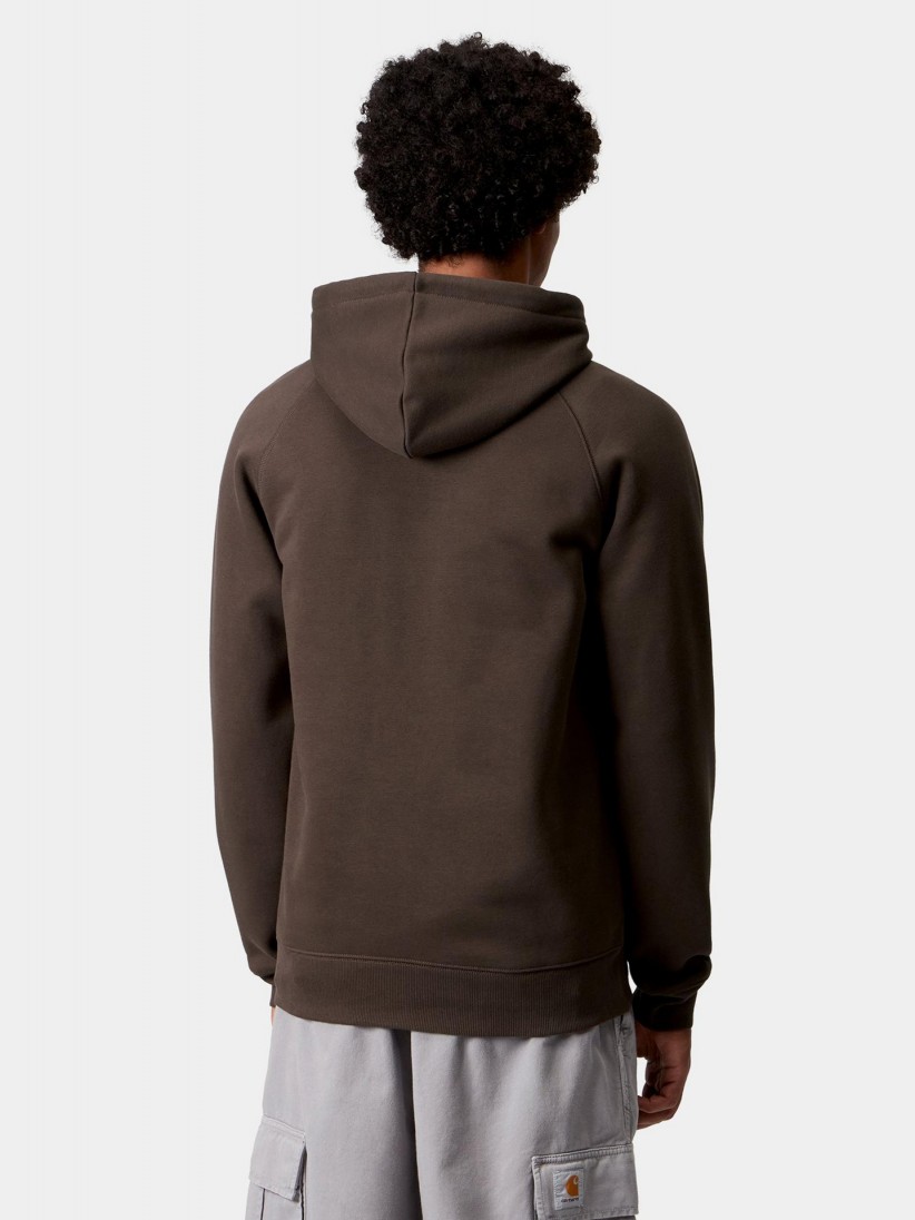 Camisola com Capuz Carhartt WIP Chase Castanha
