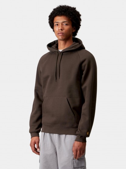 Camisola com Capuz Carhartt WIP Chase Castanha