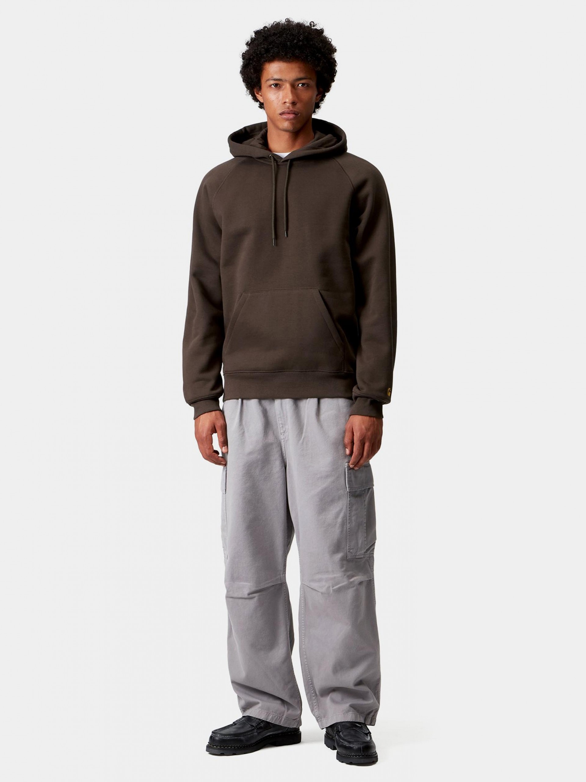 Carhartt WIP Chase Brown Hoodie