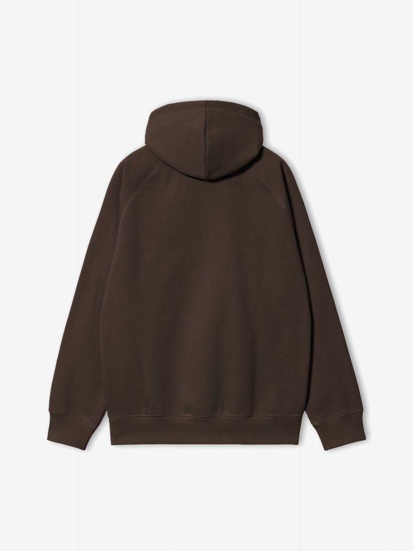 Camisola com Capuz Carhartt WIP Chase Castanha